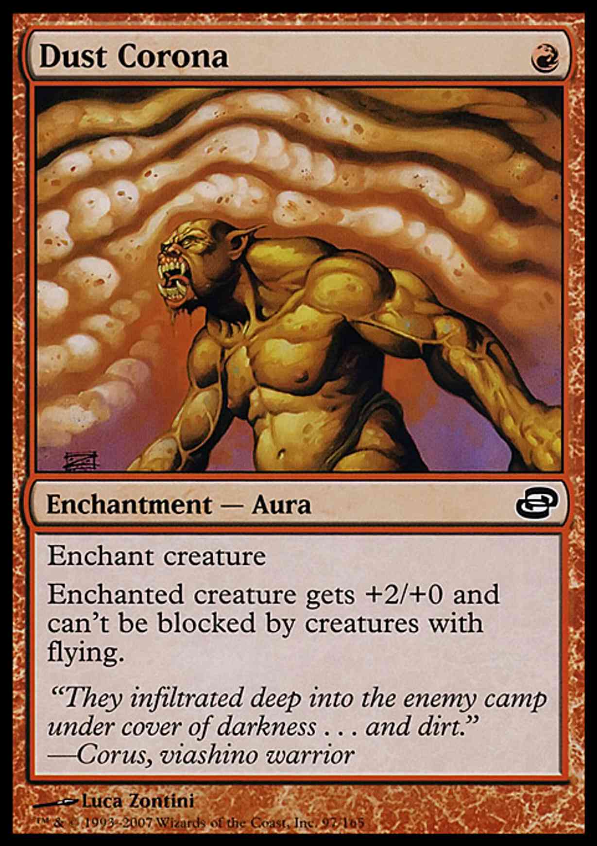 Dust Corona magic card front