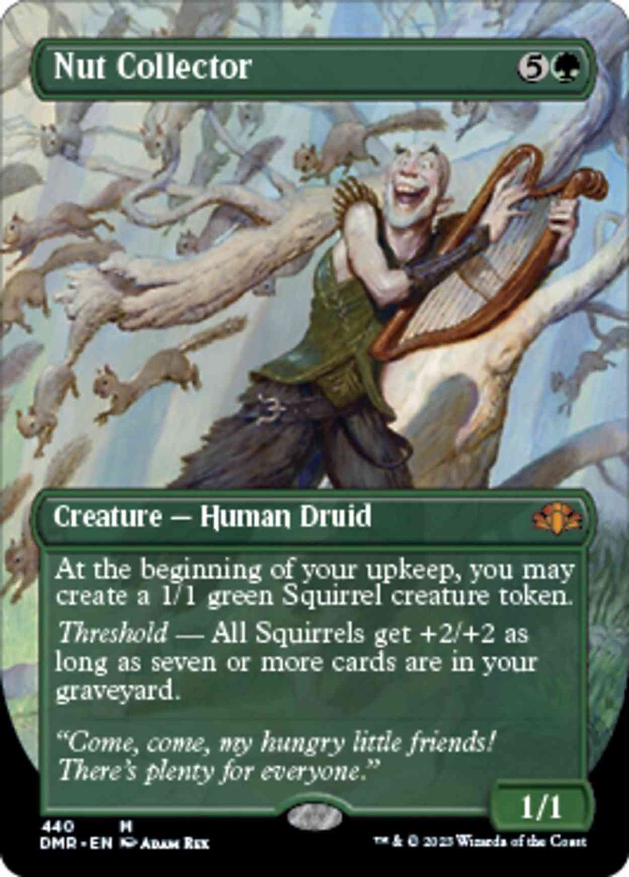Nut Collector (Borderless) magic card front