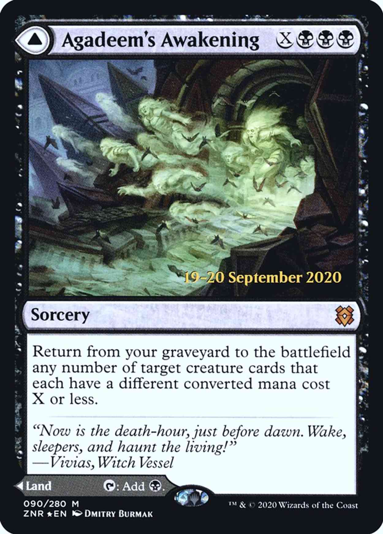 Agadeem's Awakening magic card front