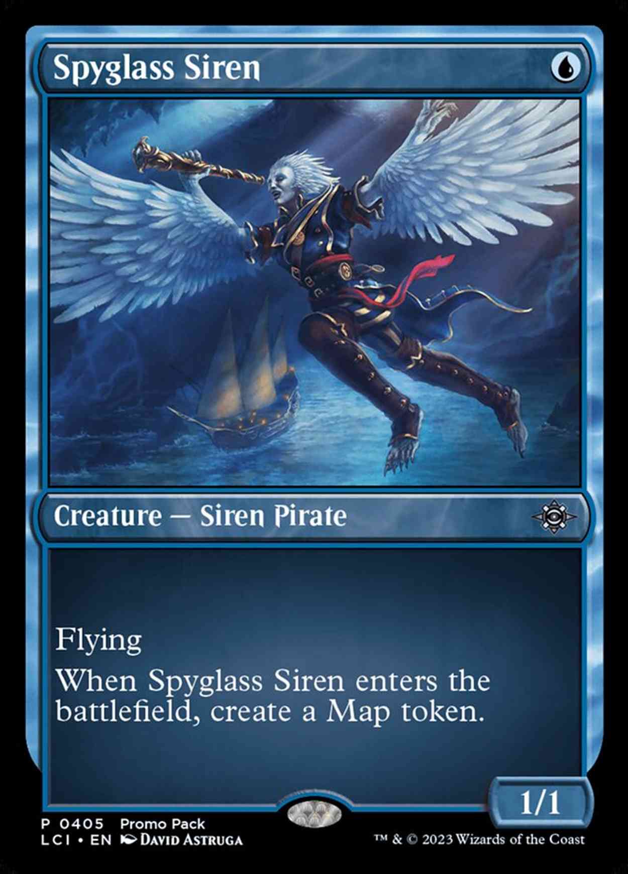 Spyglass Siren magic card front