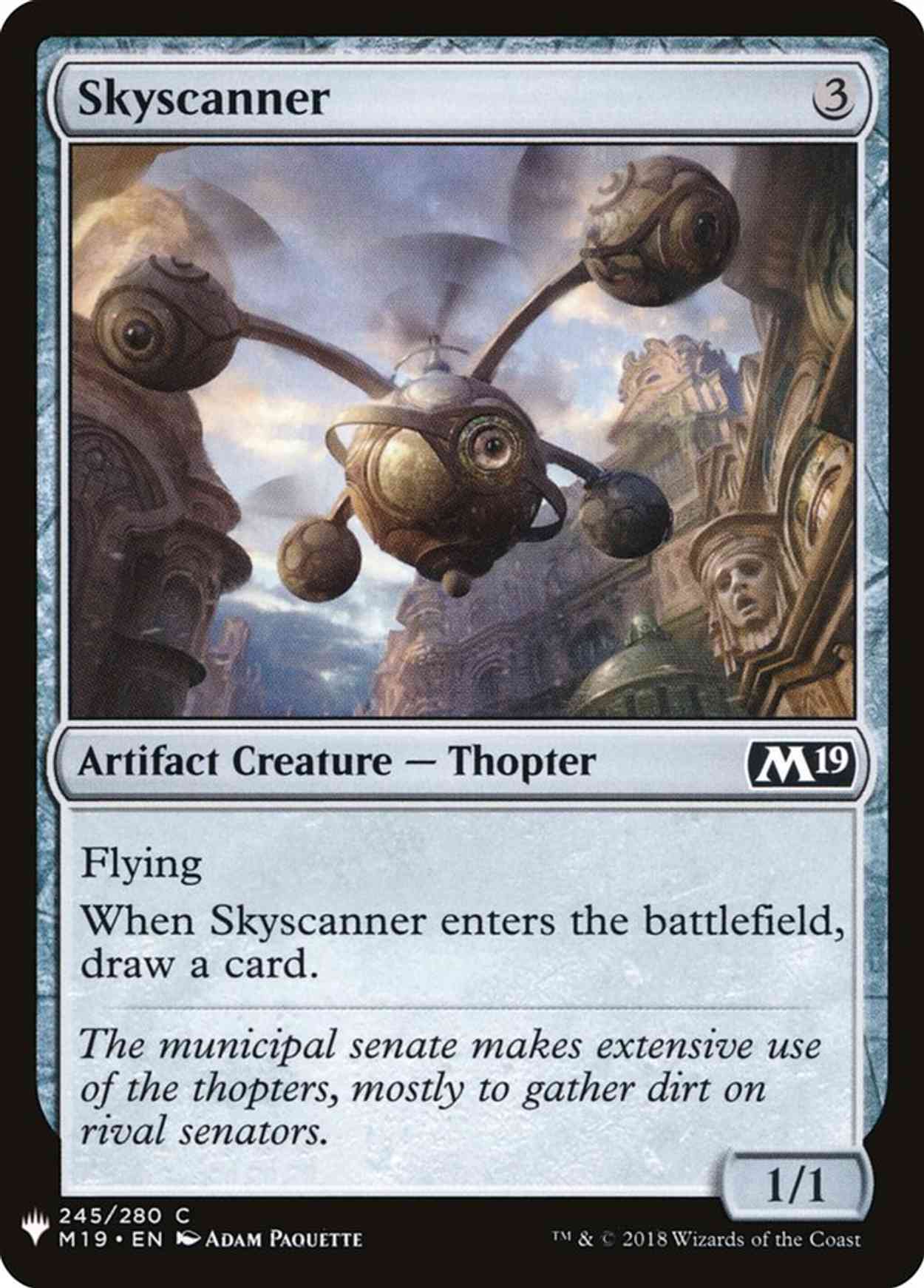 Skyscanner magic card front
