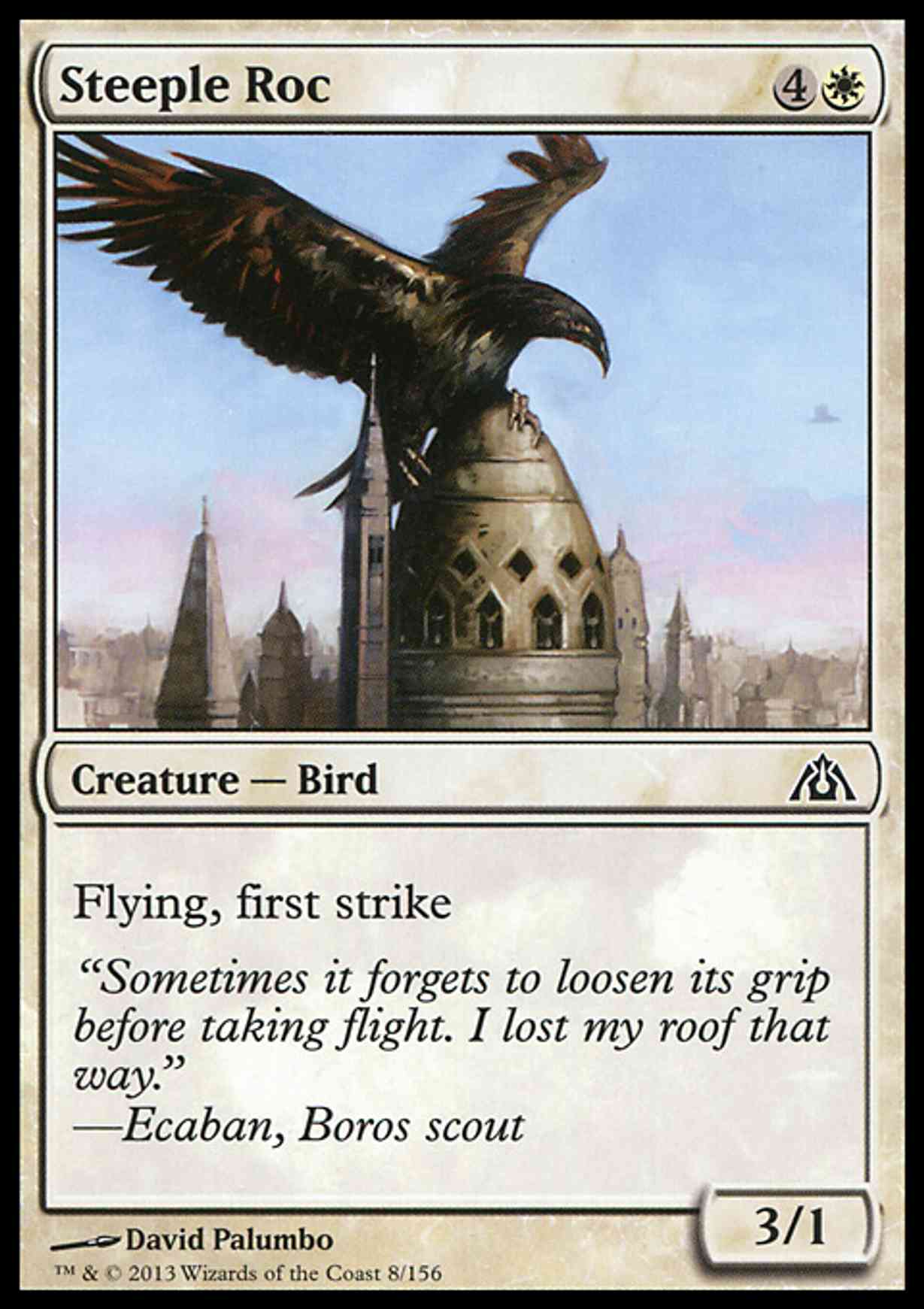 Steeple Roc magic card front