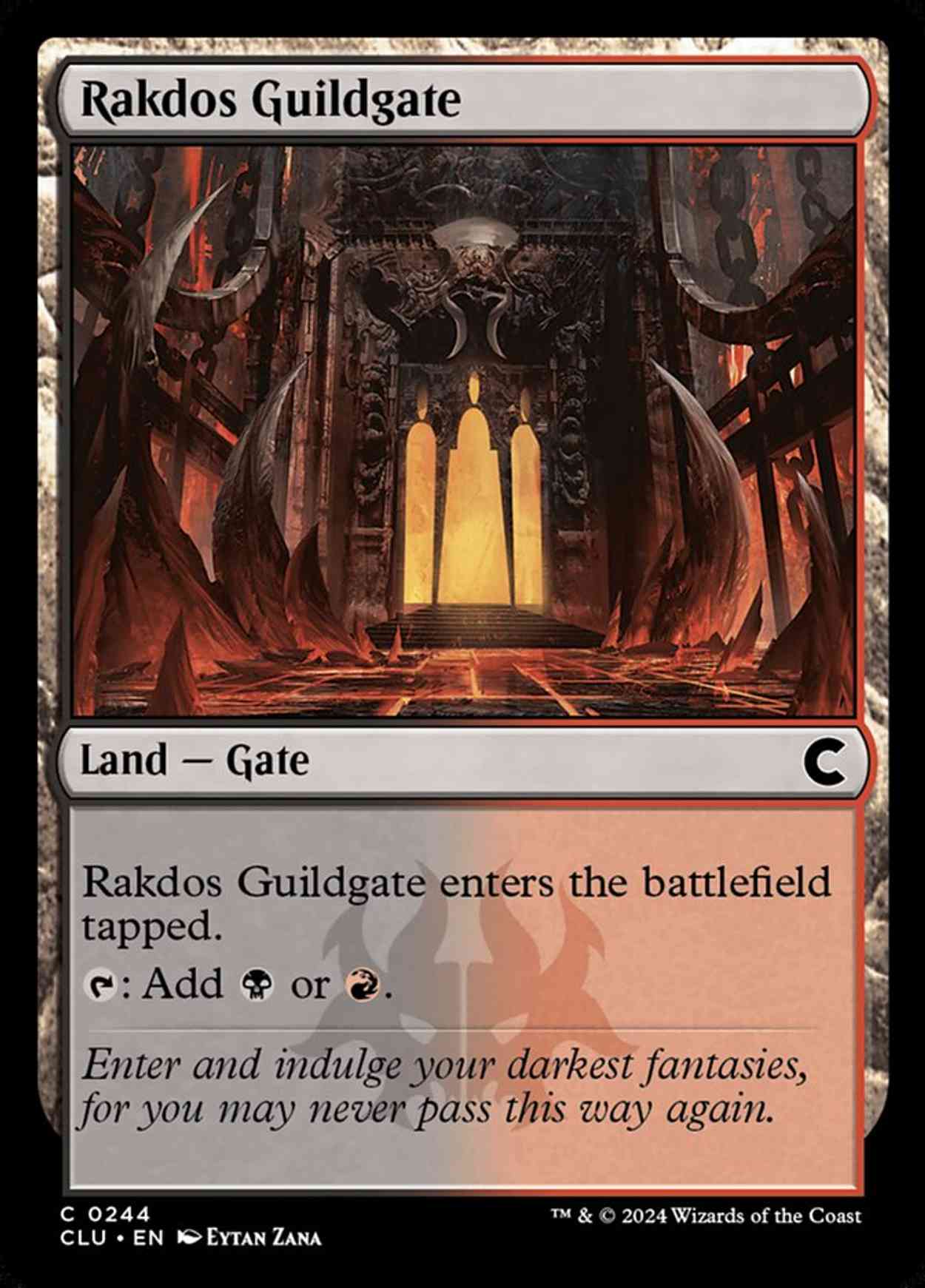 Rakdos Guildgate magic card front