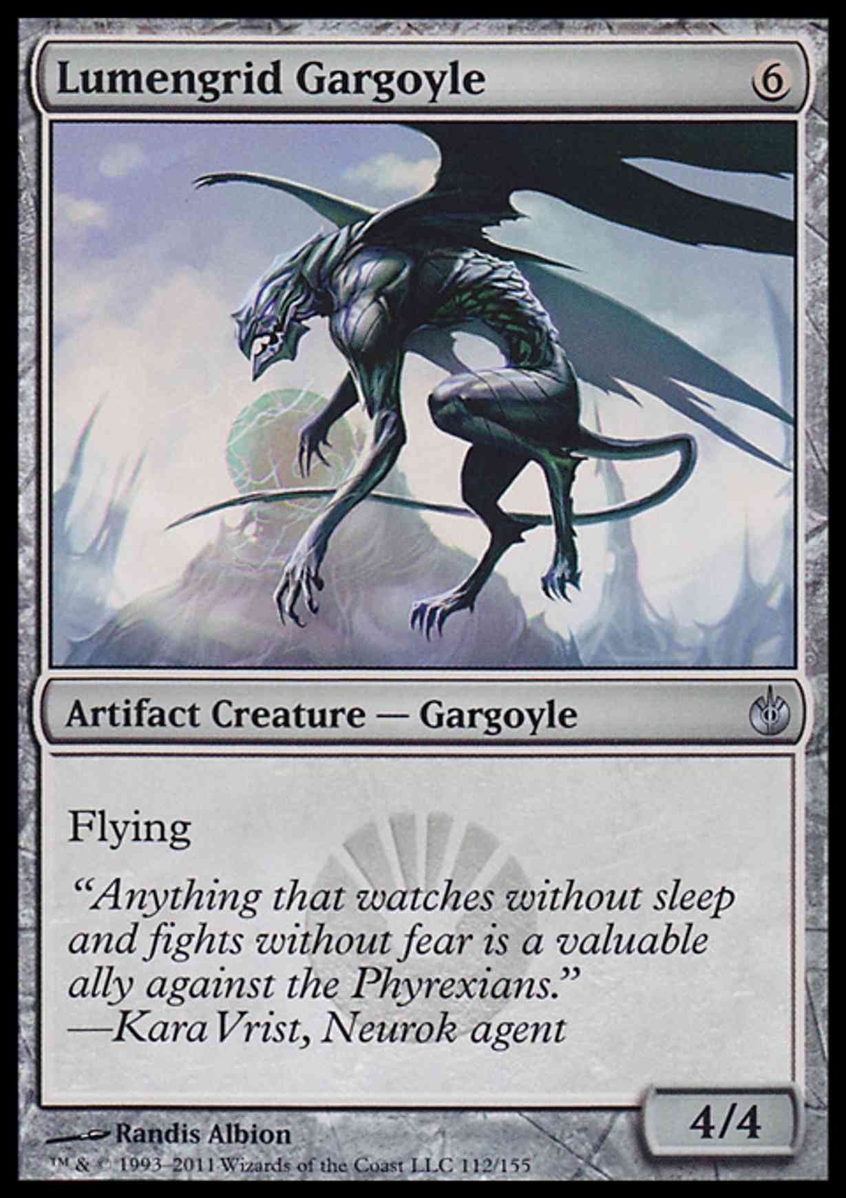 Lumengrid Gargoyle magic card front