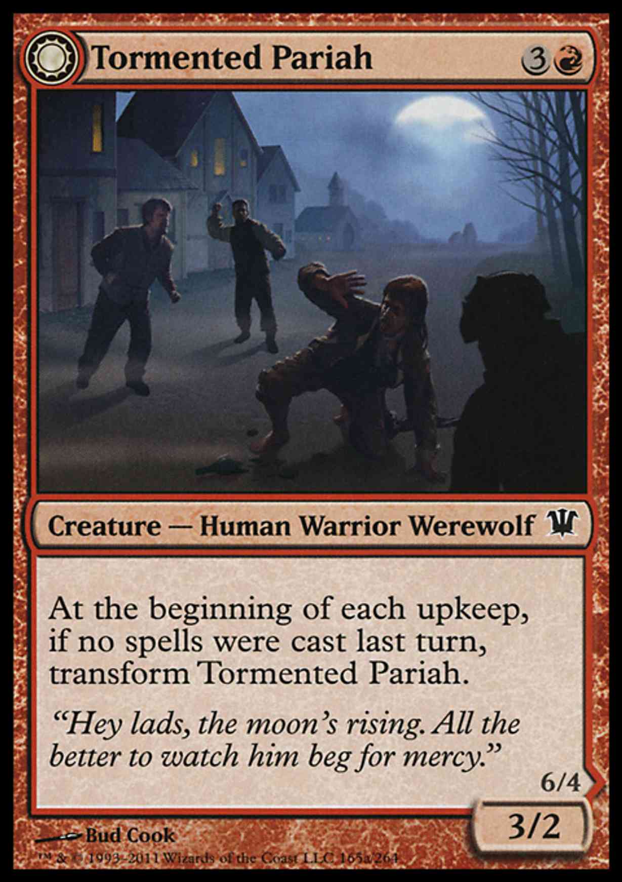 Tormented Pariah magic card front