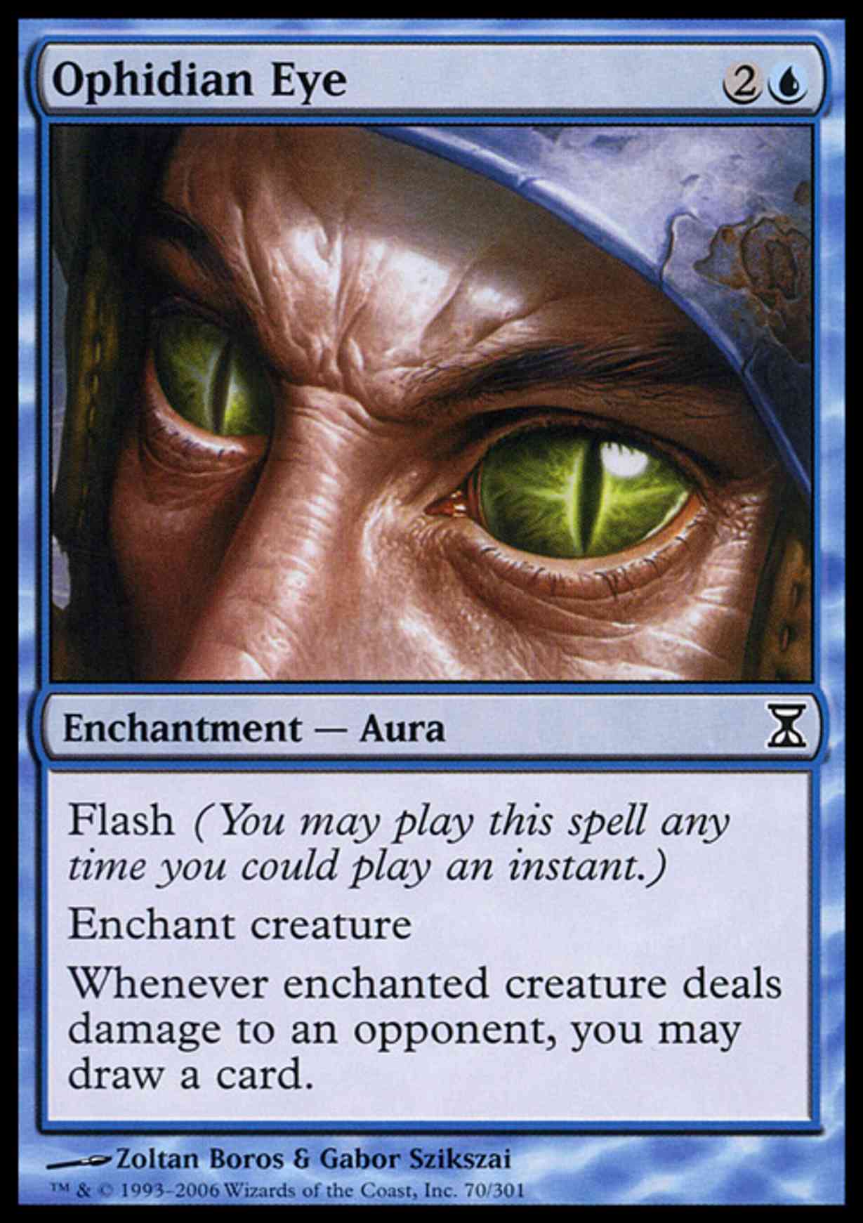 Ophidian Eye magic card front