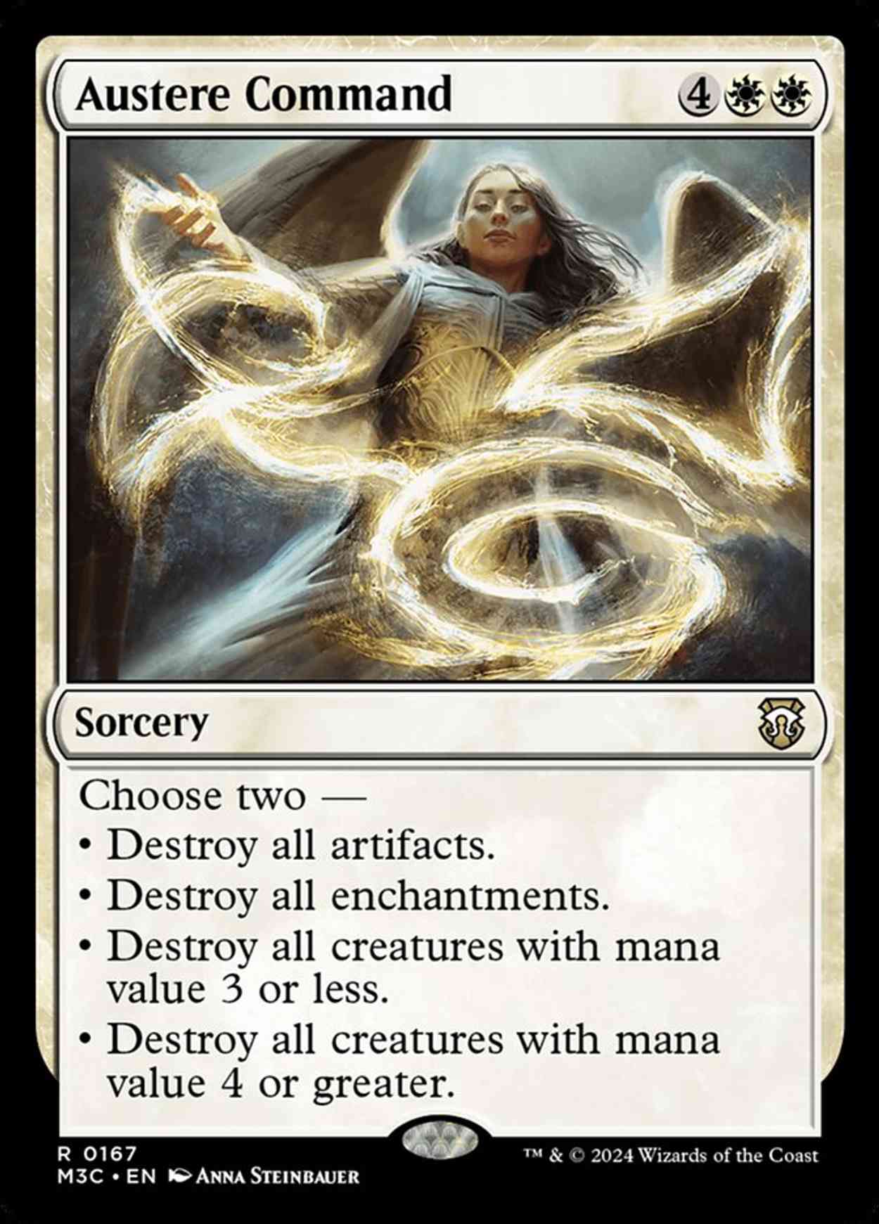 Austere Command magic card front