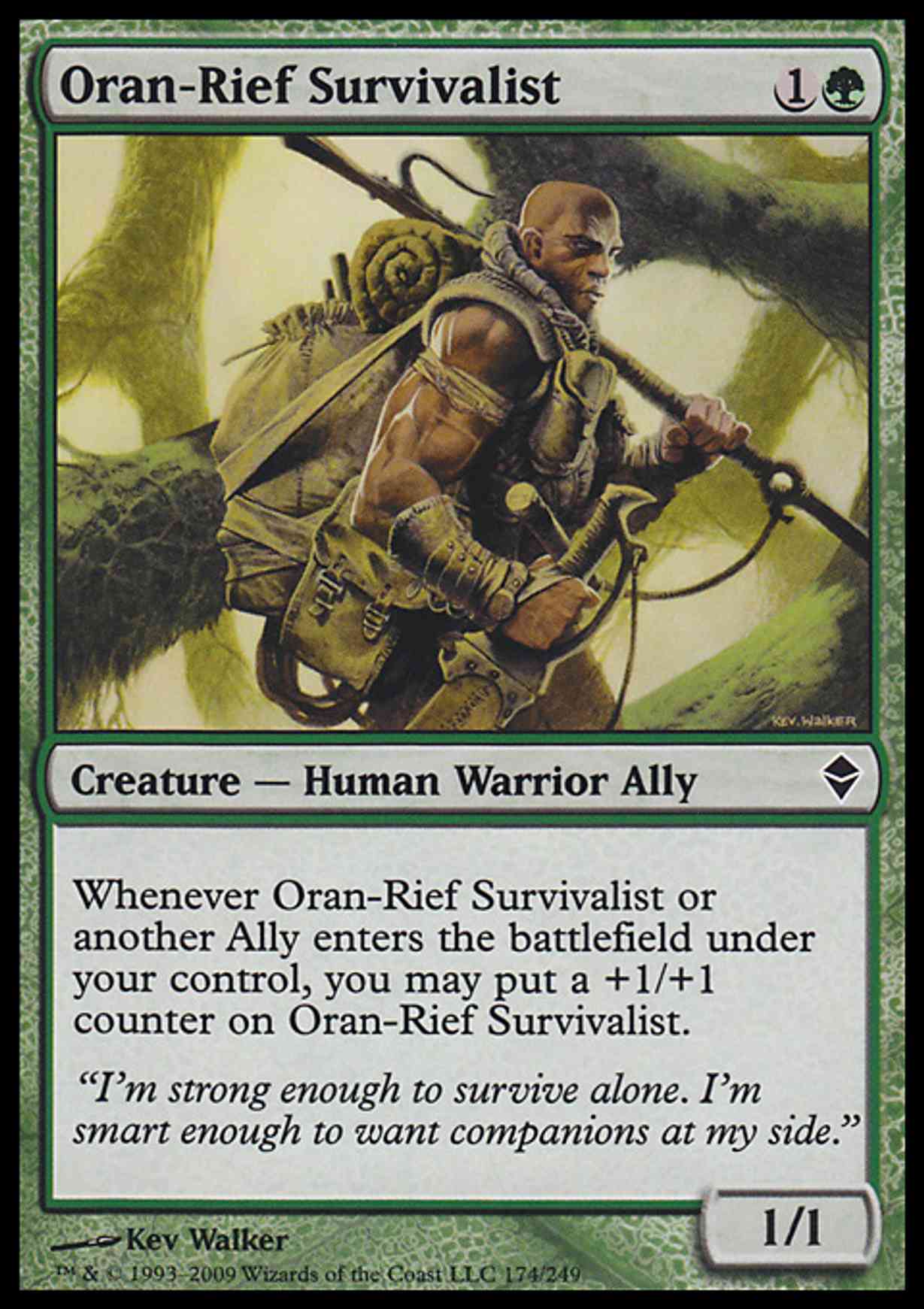 Oran-Rief Survivalist magic card front