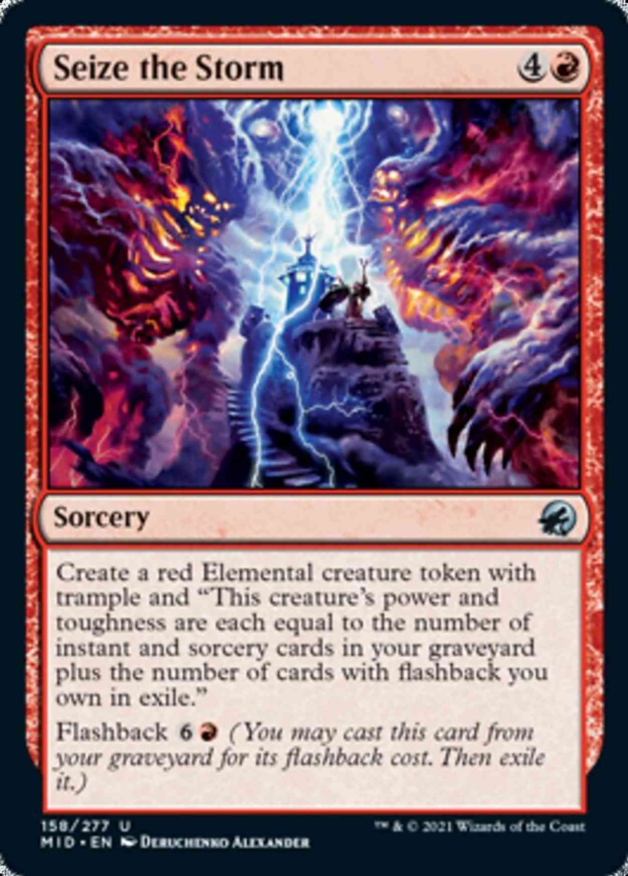 Seize the Storm magic card front