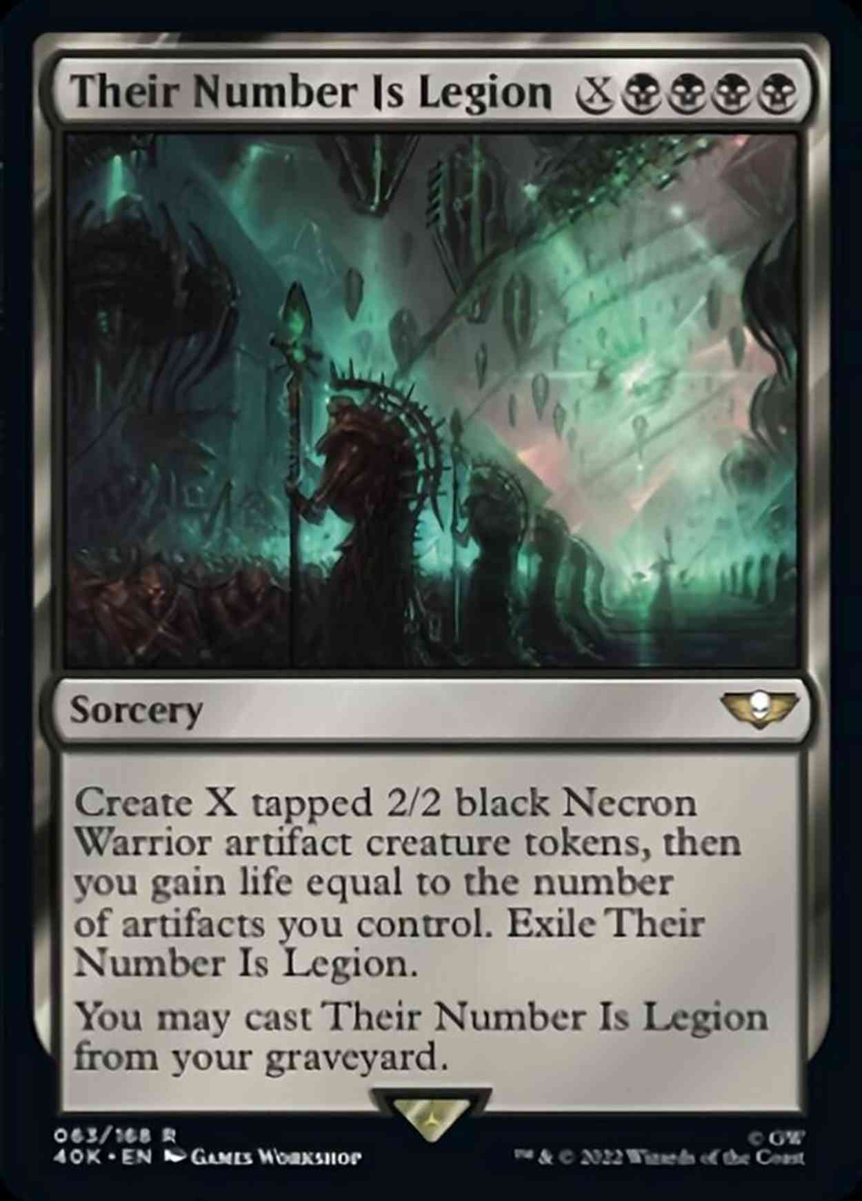 Their Number Is Legion magic card front