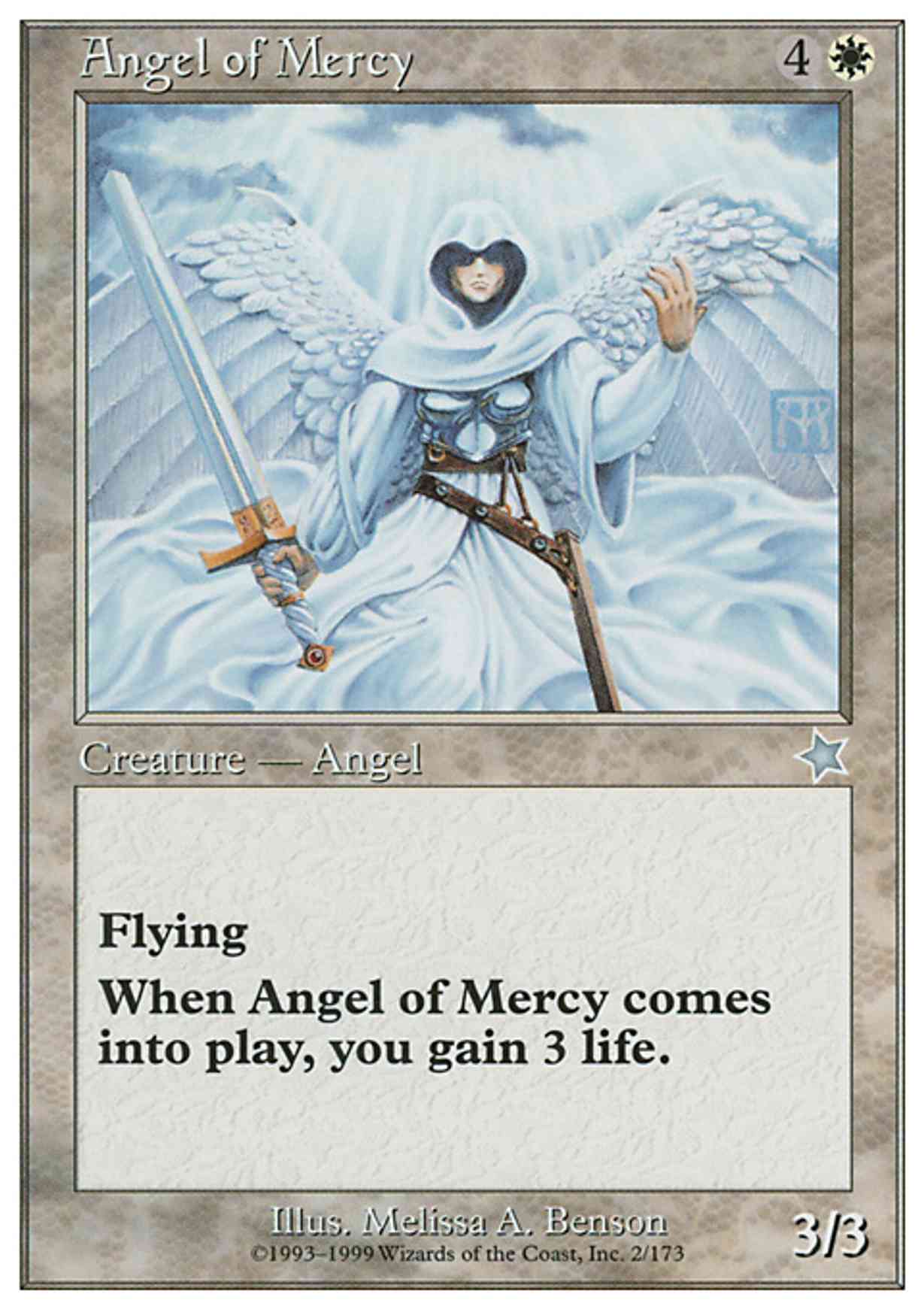 Angel of Mercy magic card front