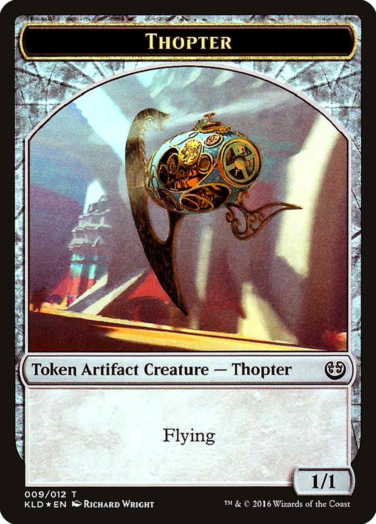 Thopter // Servo Double-sided Token magic card front