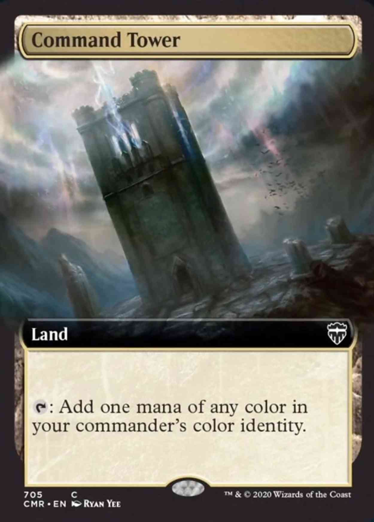 Command Tower (Extended Art) magic card front