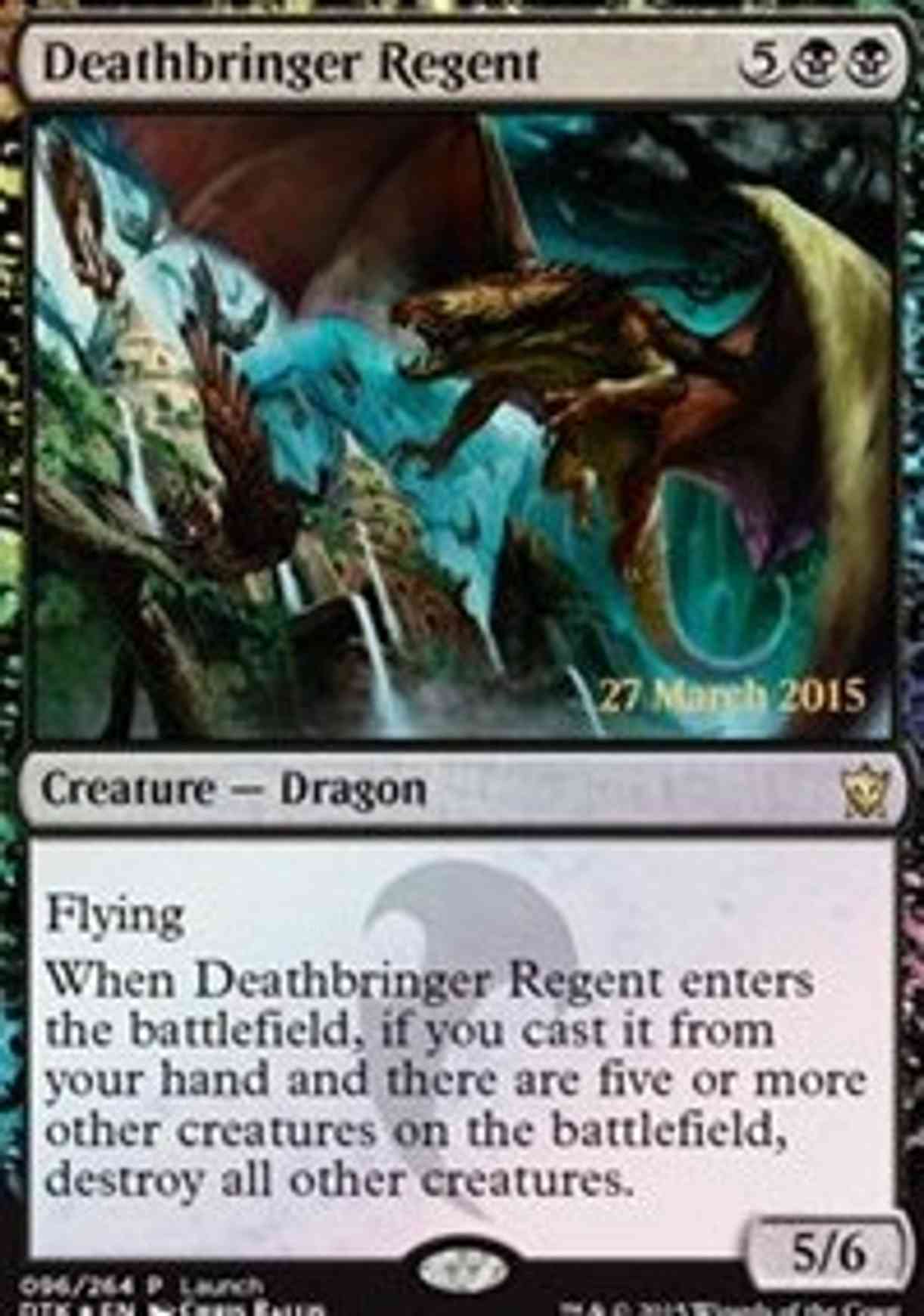 Deathbringer Regent magic card front