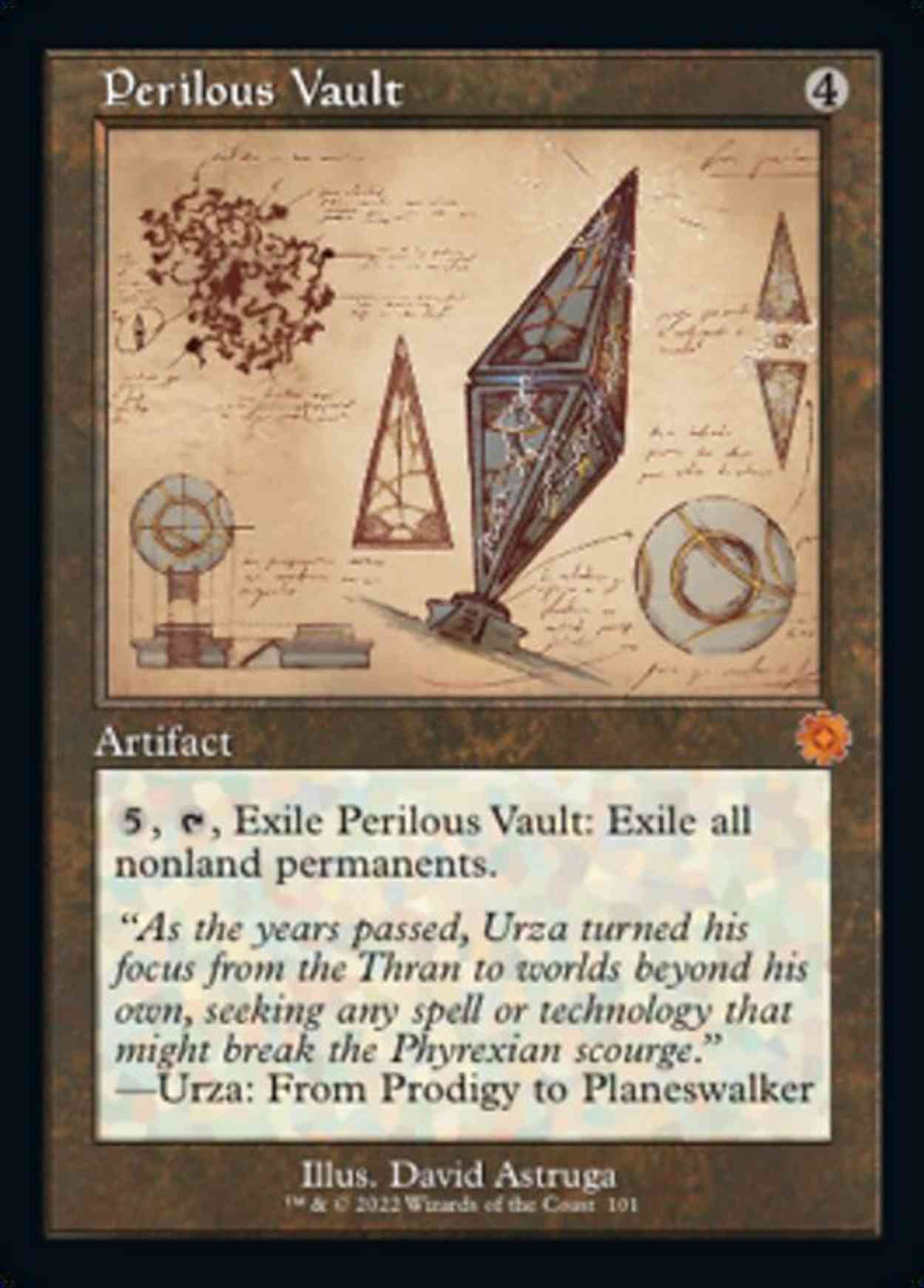 Perilous Vault (Schematic) magic card front