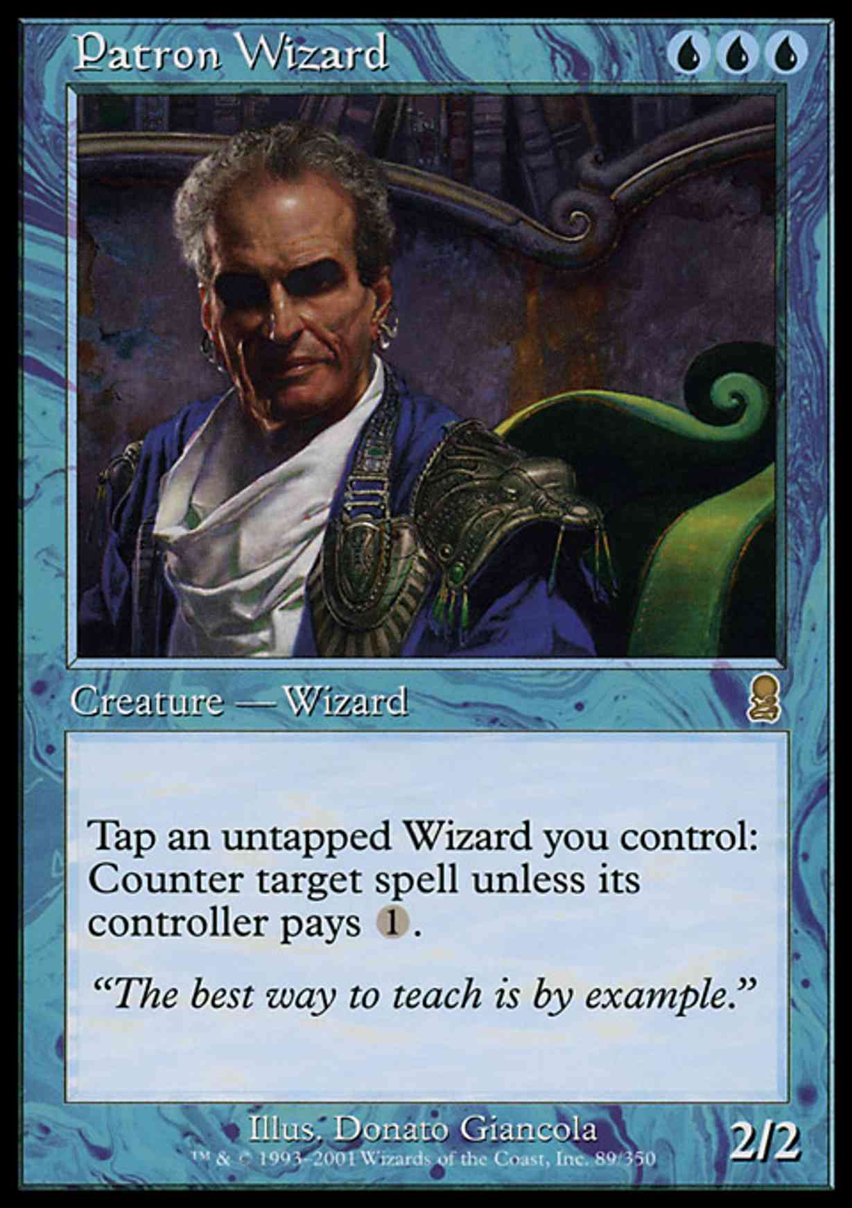 Patron Wizard magic card front