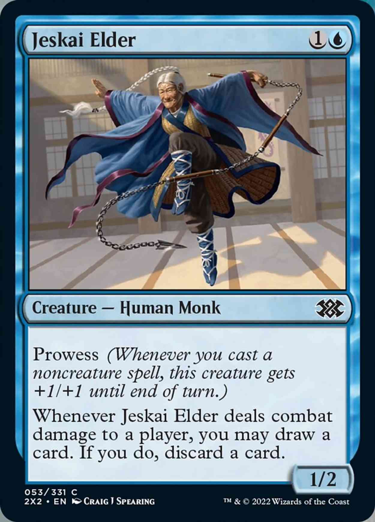 Jeskai Elder magic card front