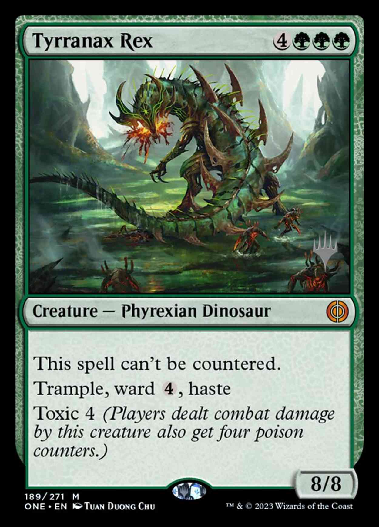 Tyrranax Rex magic card front