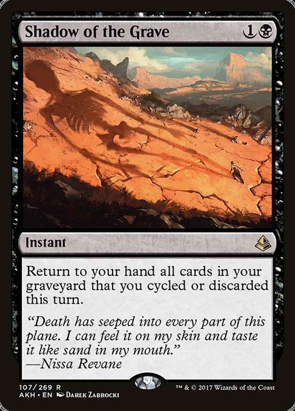 Shadow of the Grave magic card front
