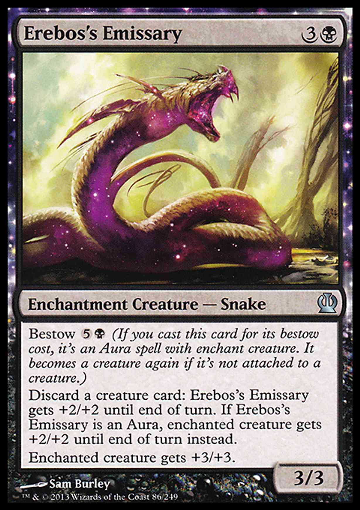 Erebos's Emissary magic card front