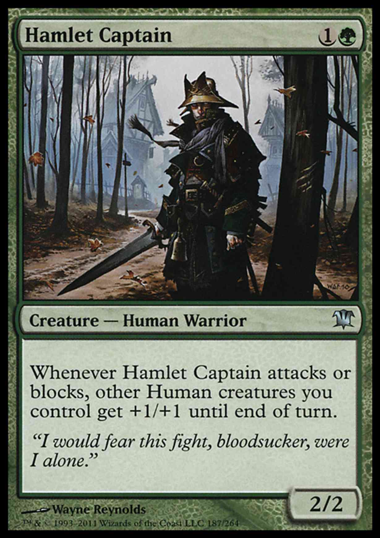Hamlet Captain magic card front