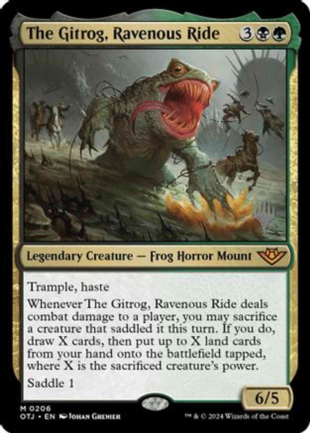 The Gitrog, Ravenous Ride magic card front