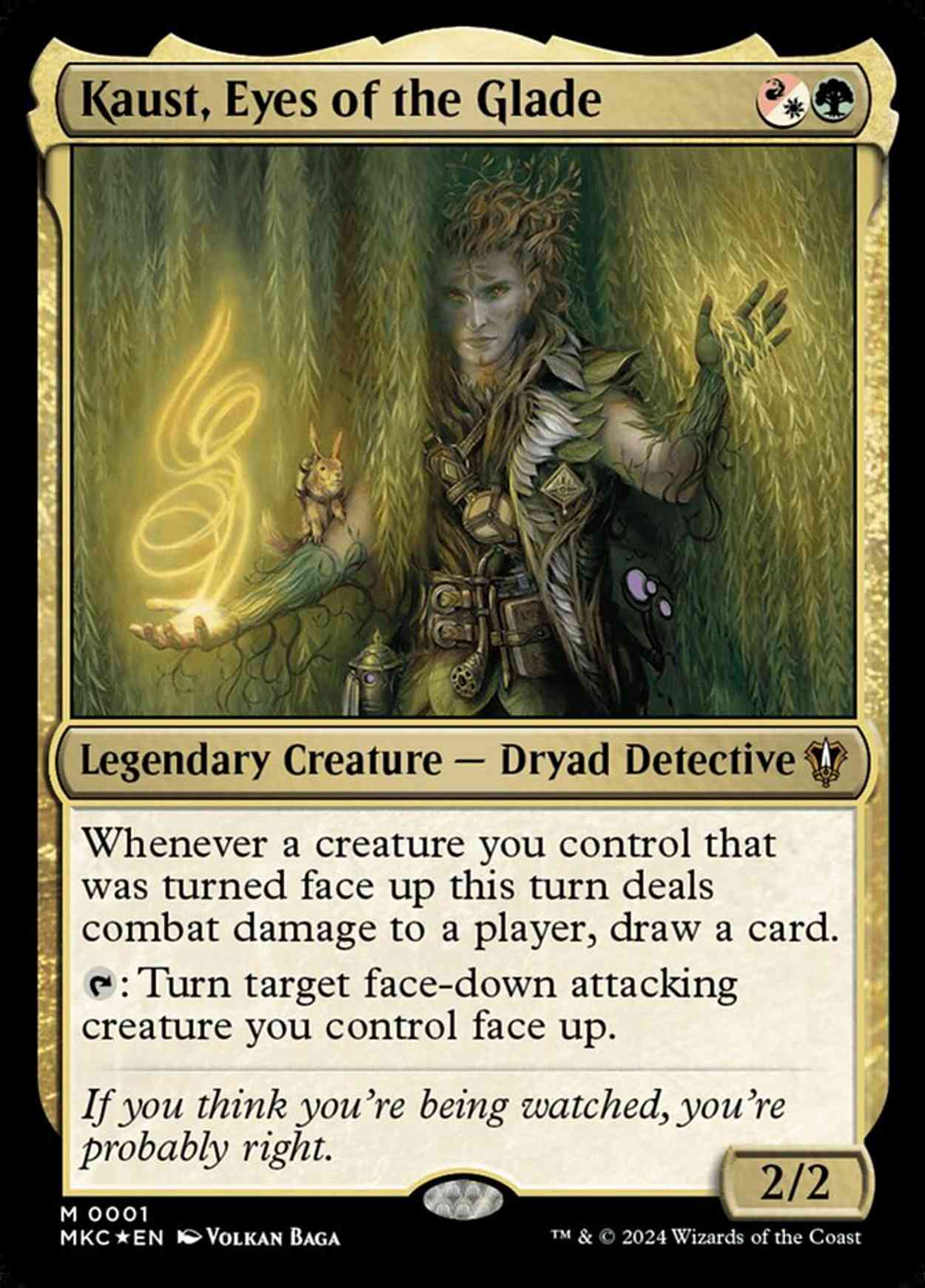 Kaust, Eyes of the Glade magic card front