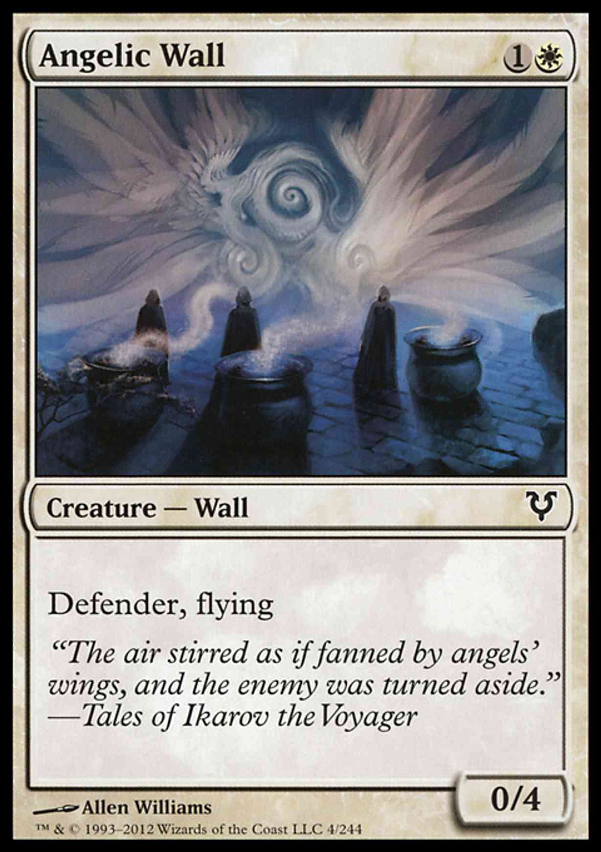 Angelic Wall magic card front