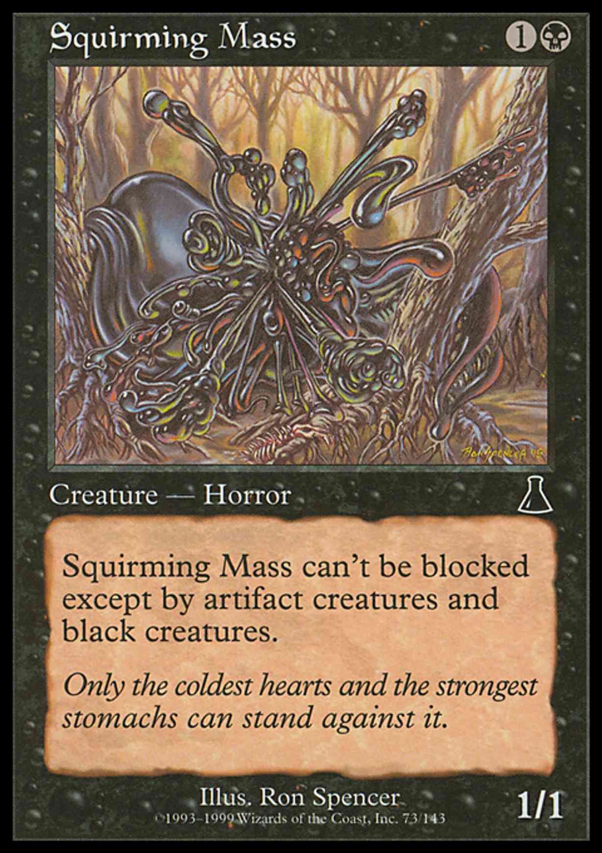 Squirming Mass magic card front