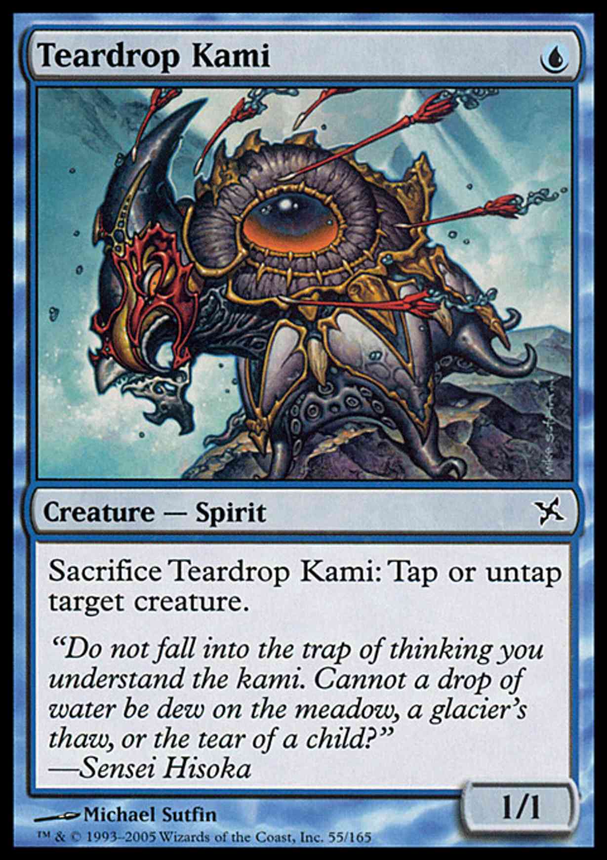 Teardrop Kami magic card front