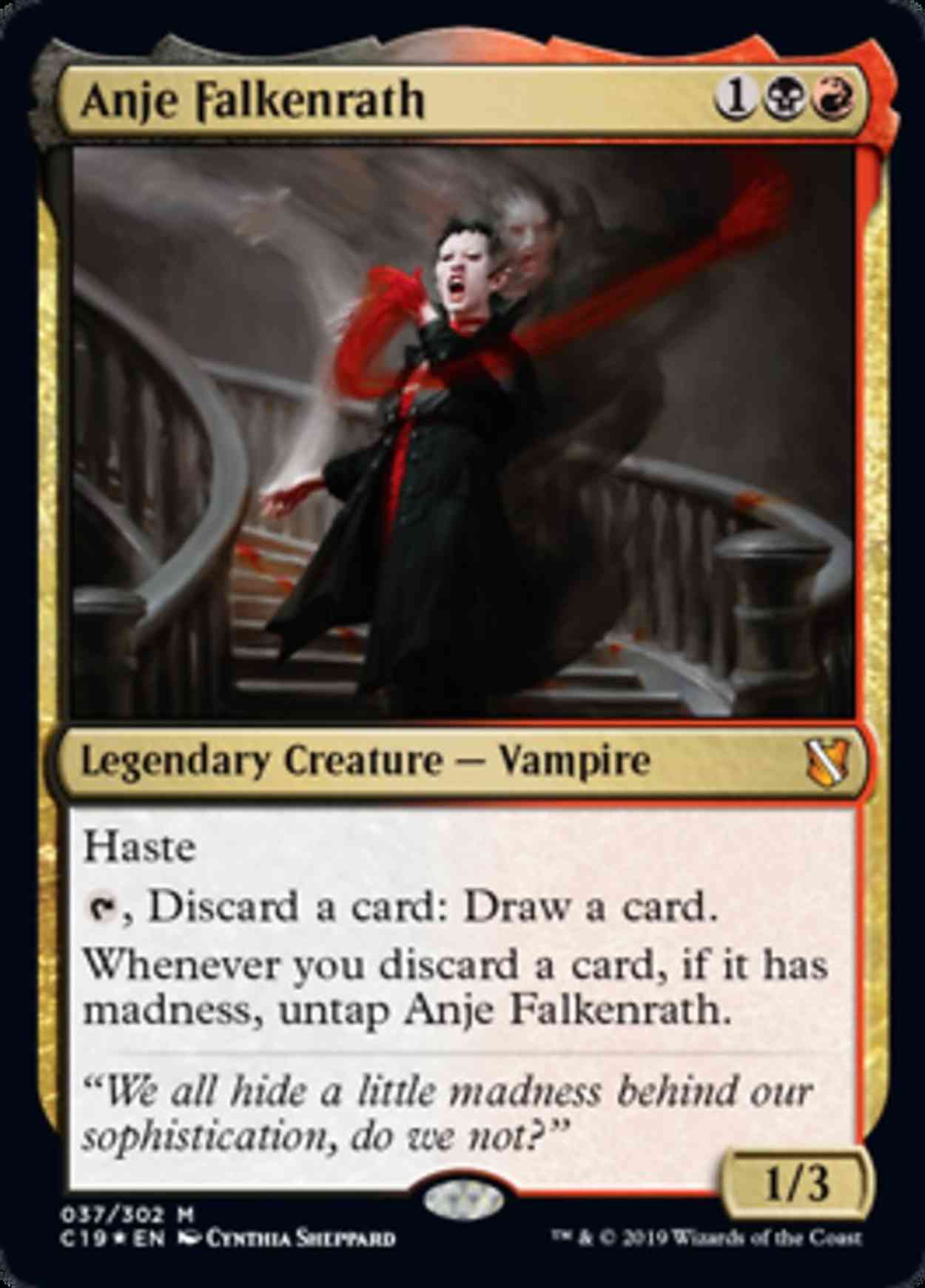 Anje Falkenrath magic card front