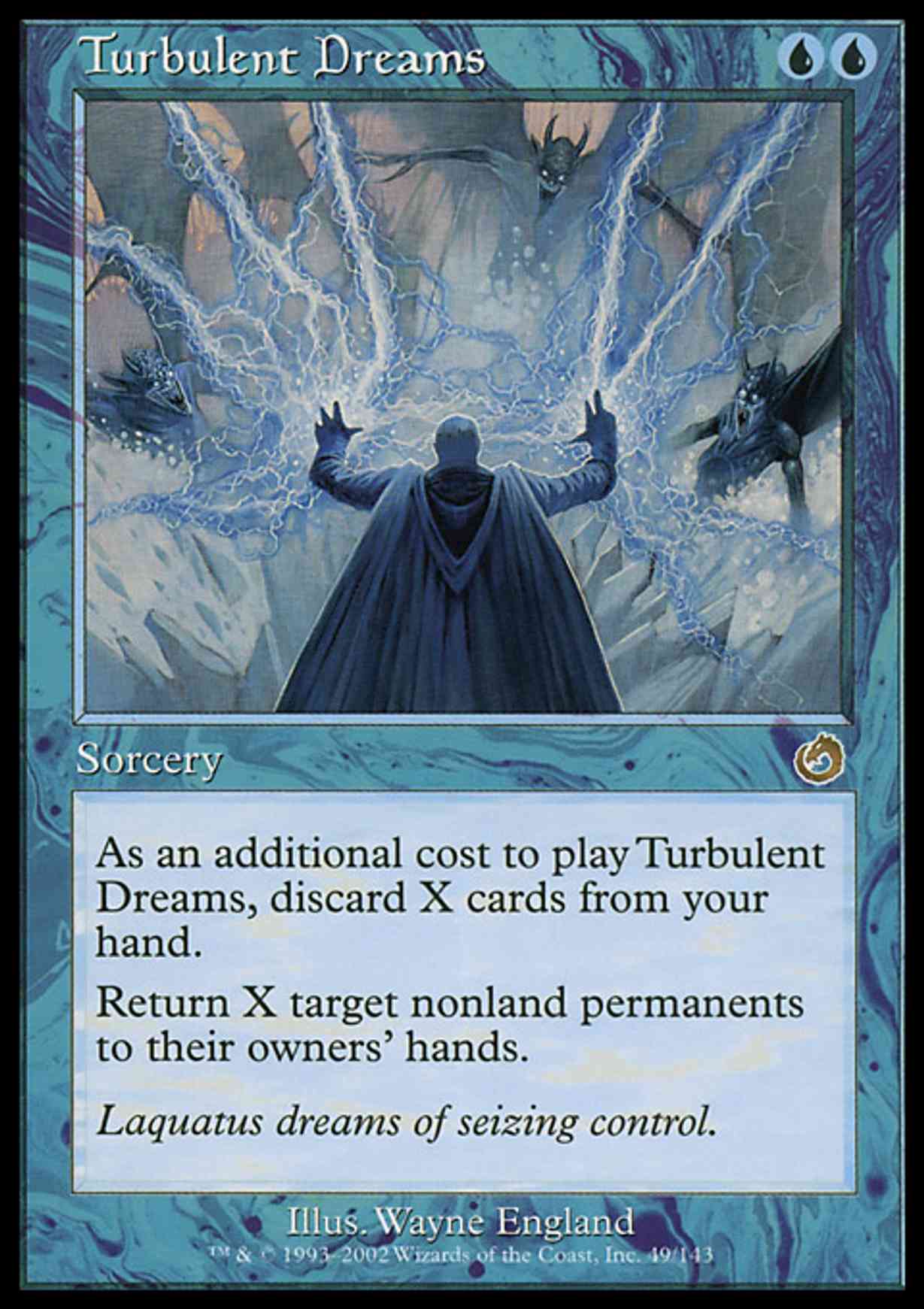 Turbulent Dreams magic card front