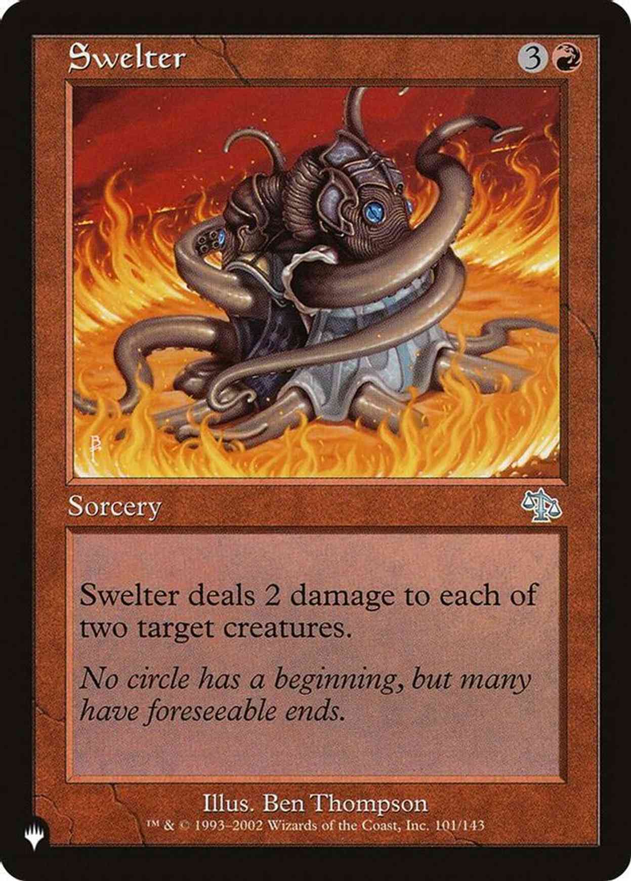 Swelter magic card front