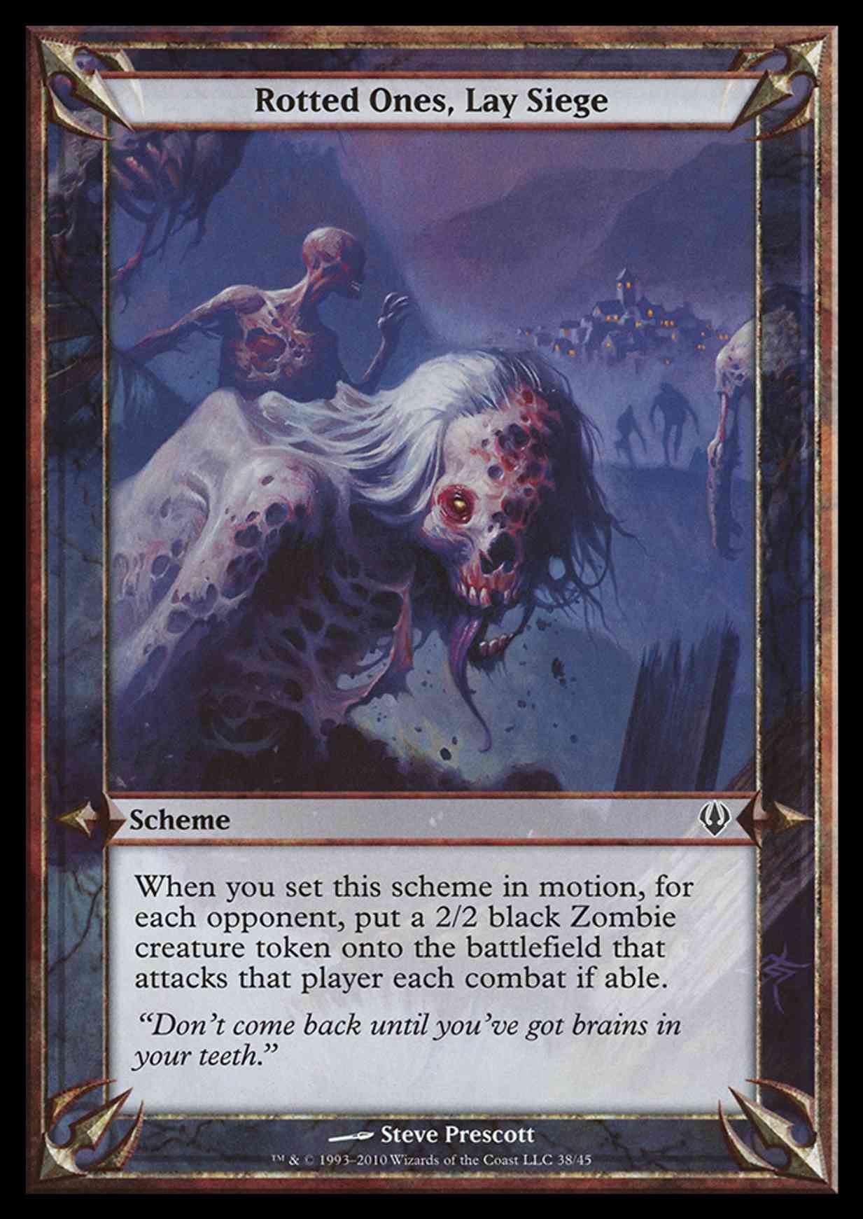 Rotted Ones, Lay Siege (Archenemy) magic card front