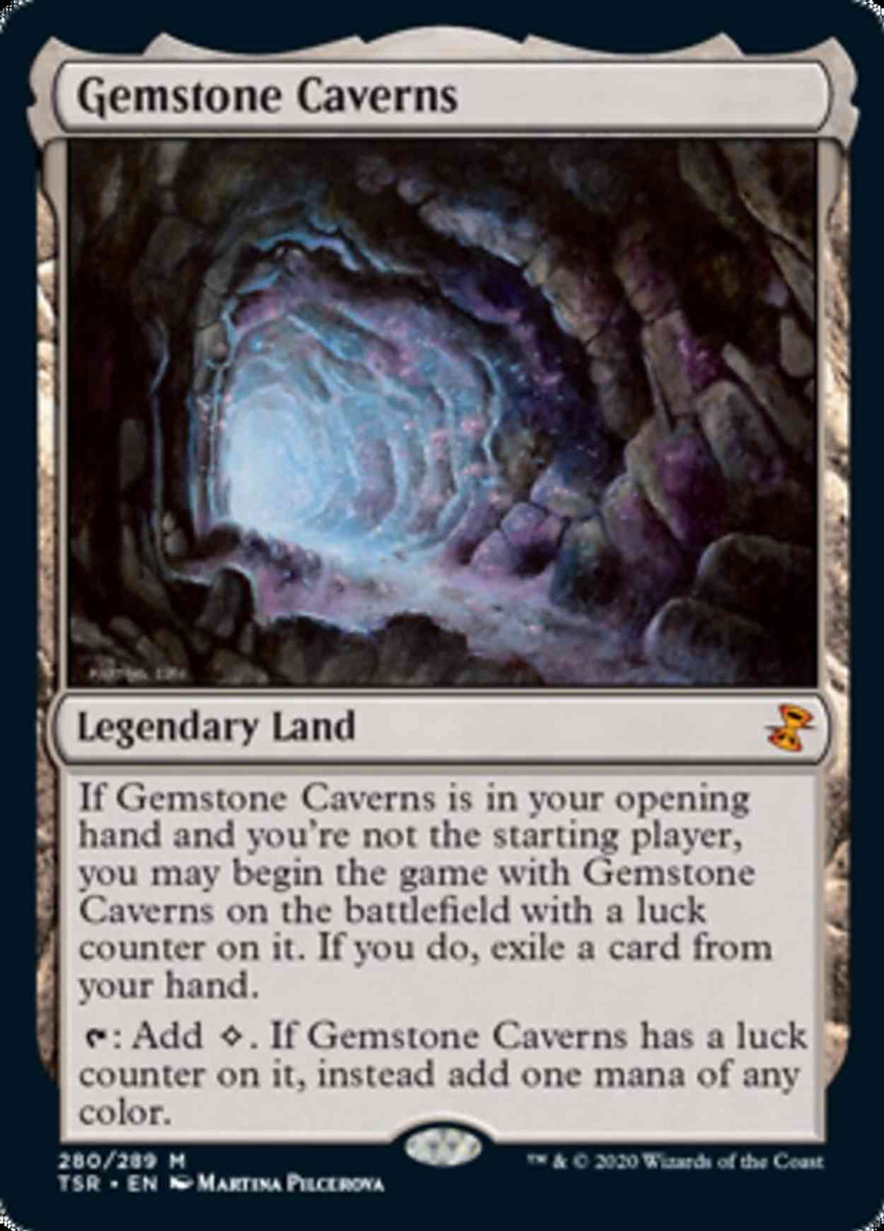 Gemstone Caverns magic card front