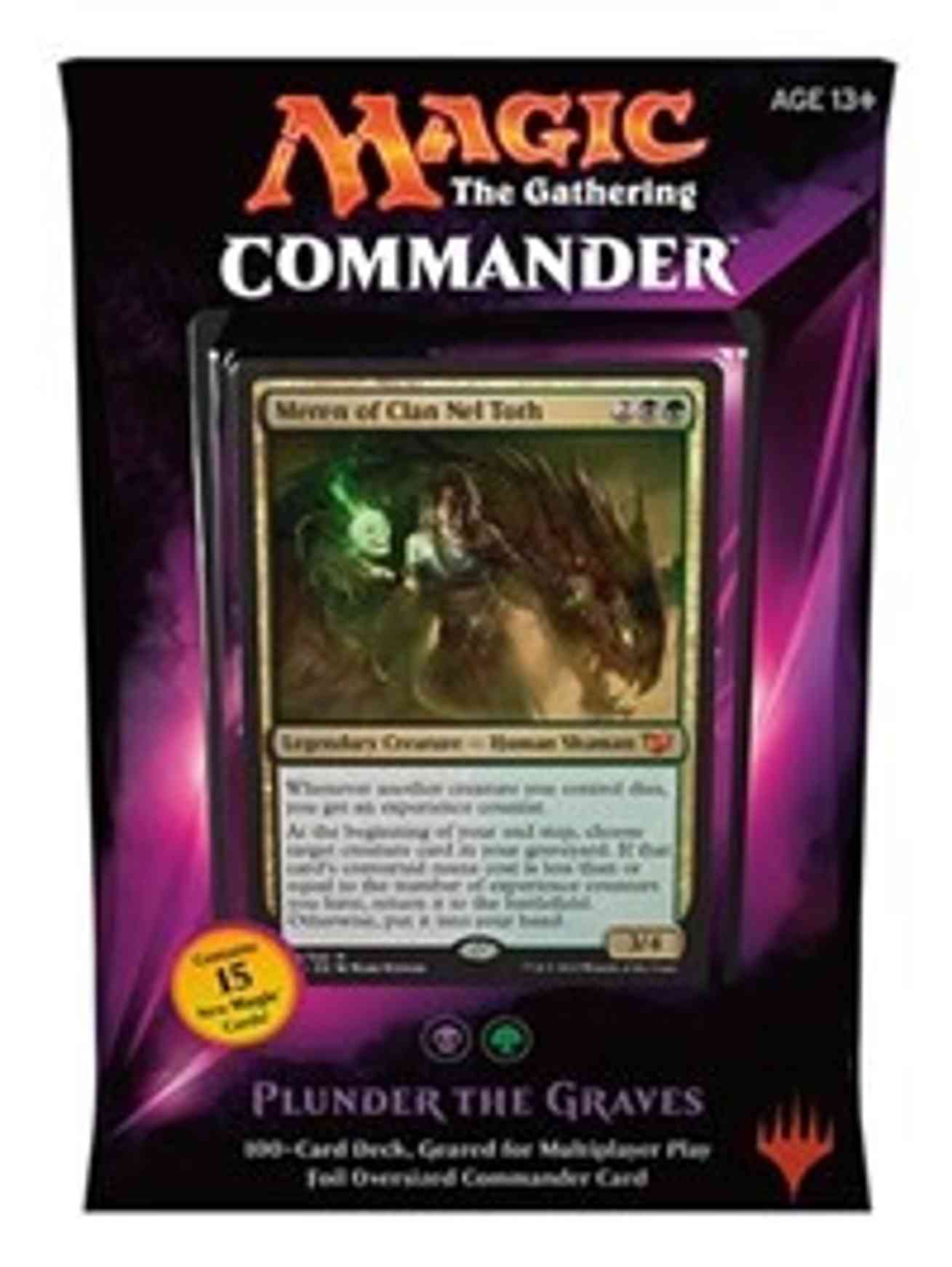 Commander 2015 - Plunder the Graves magic card front