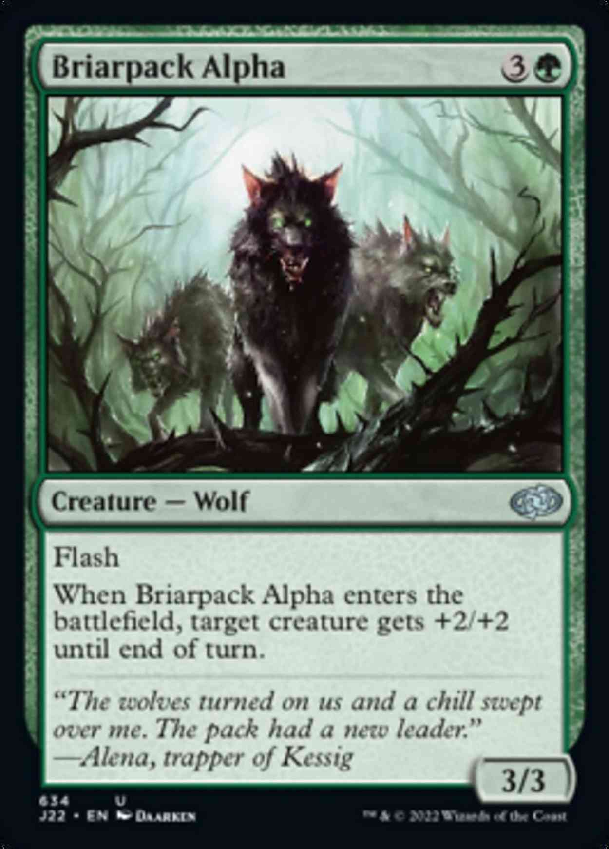Briarpack Alpha magic card front