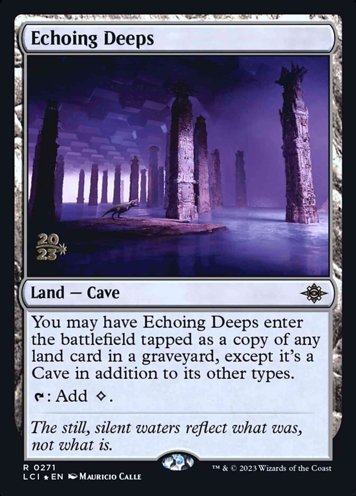 Echoing Deeps magic card front