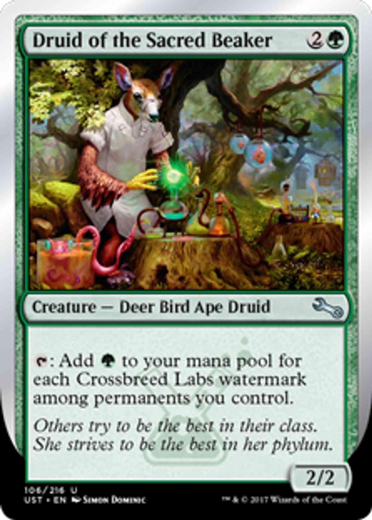 Druid of the Sacred Beaker magic card front