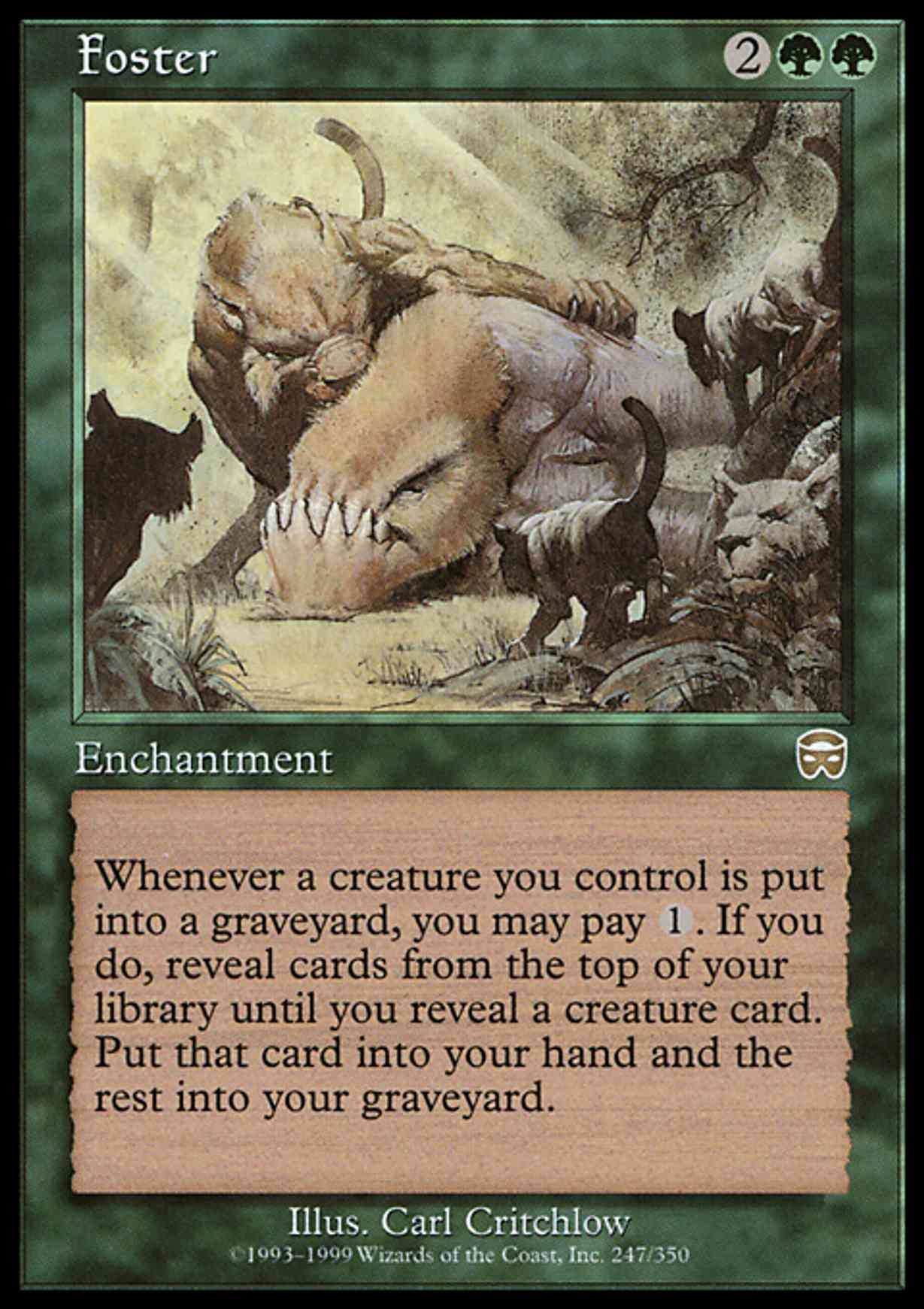 Foster magic card front