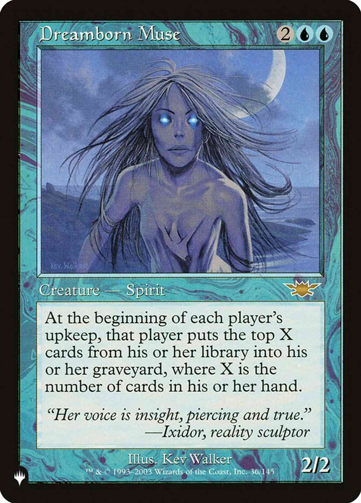 Dreamborn Muse magic card front