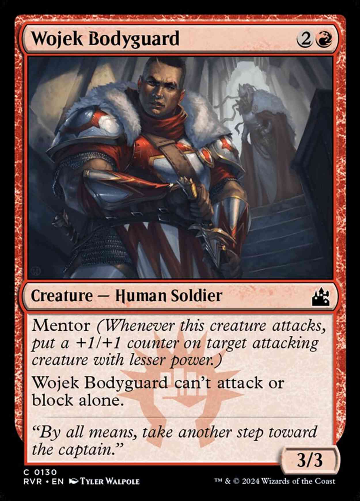 Wojek Bodyguard magic card front