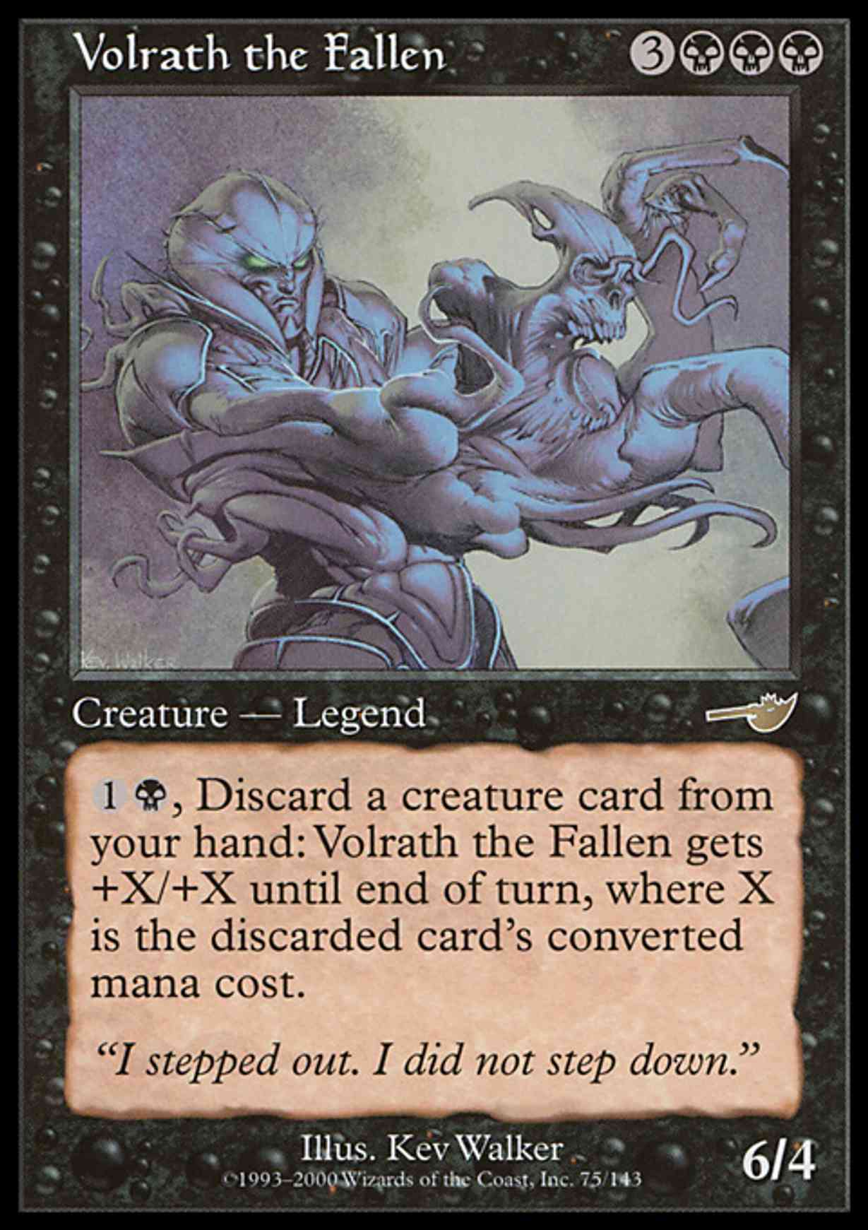 Volrath the Fallen magic card front