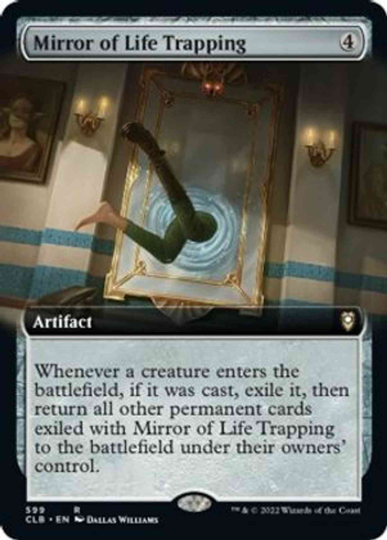 Mirror of Life Trapping (Extended Art) magic card front