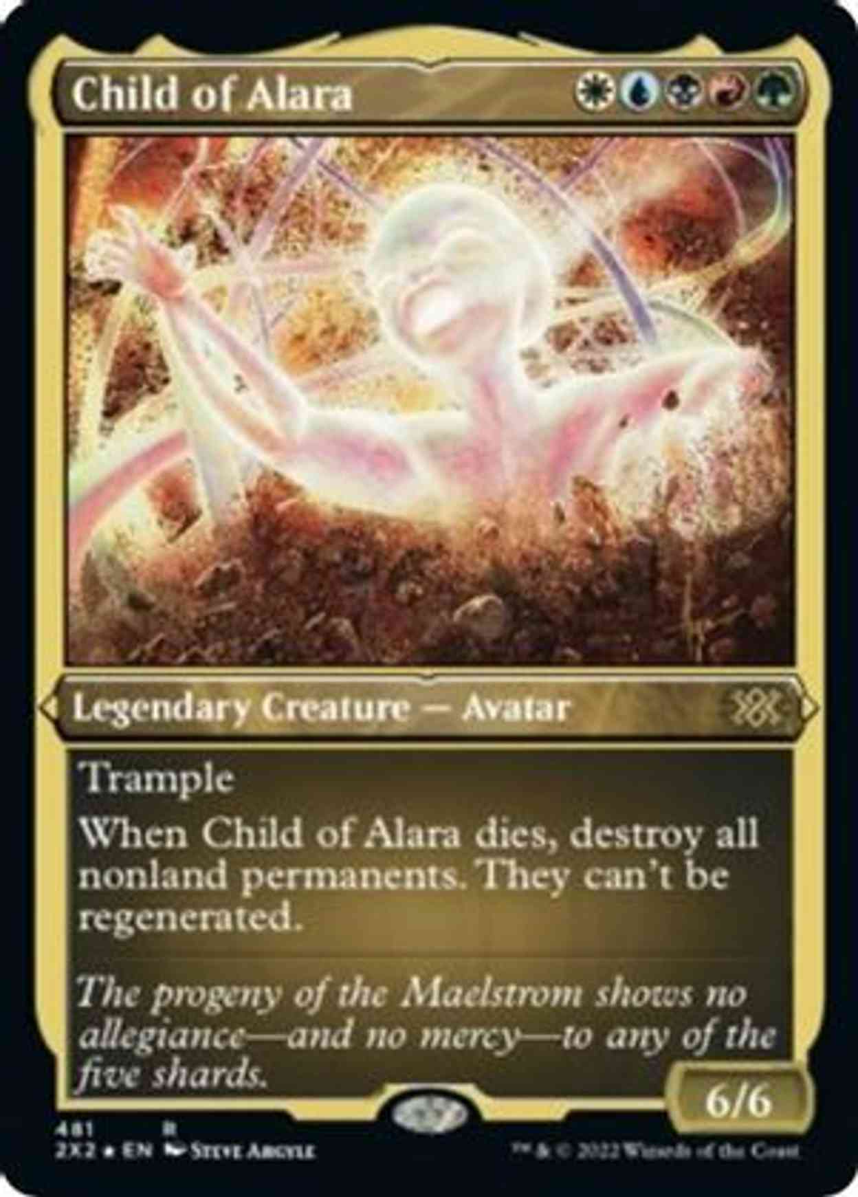 Child of Alara (Foil Etched) magic card front