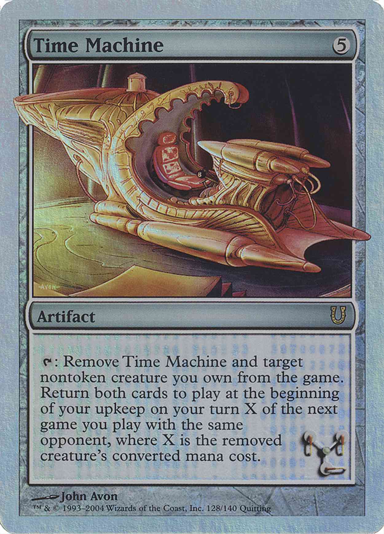 Time Machine (Alternate Foil) magic card front