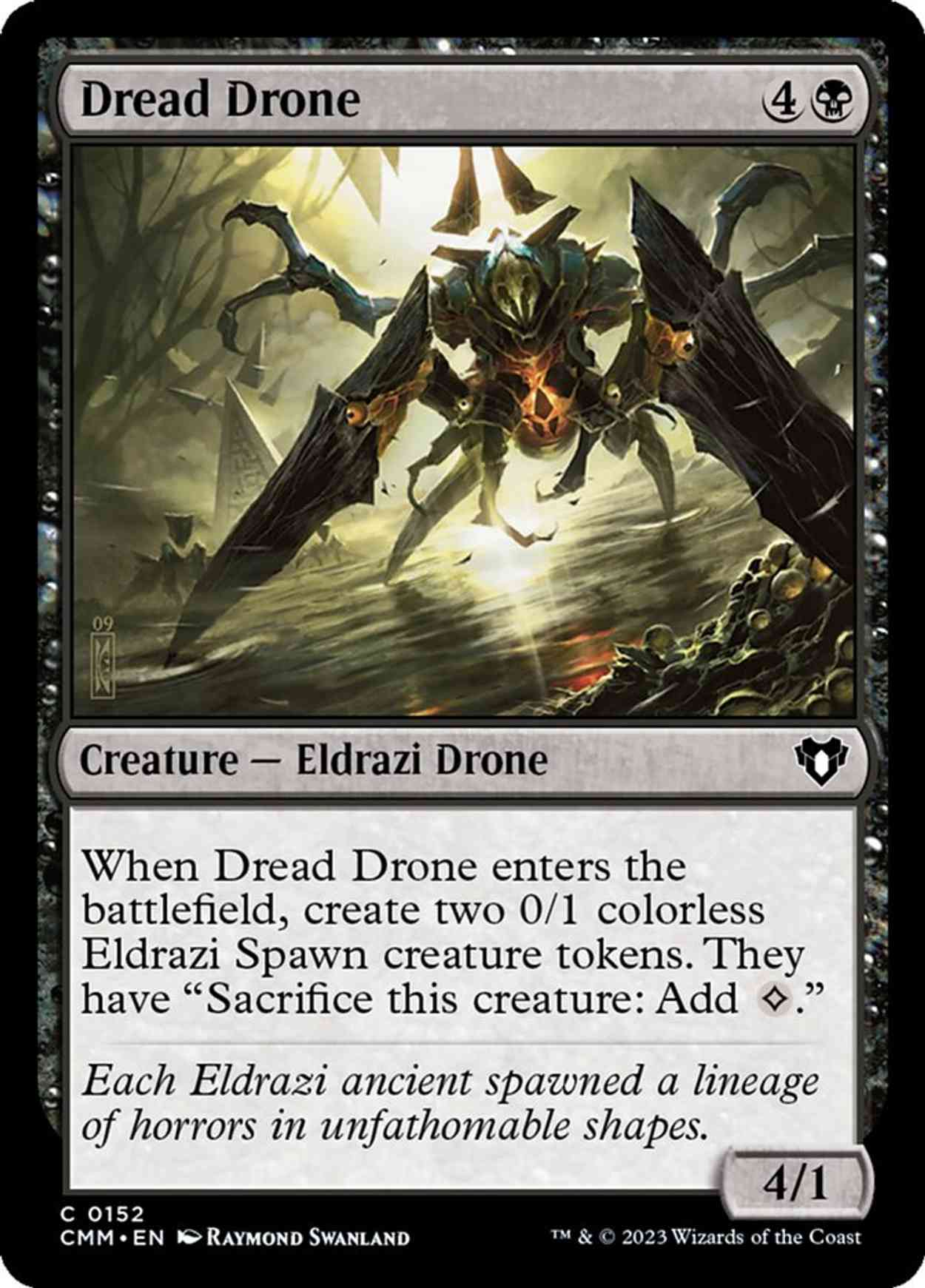Dread Drone magic card front