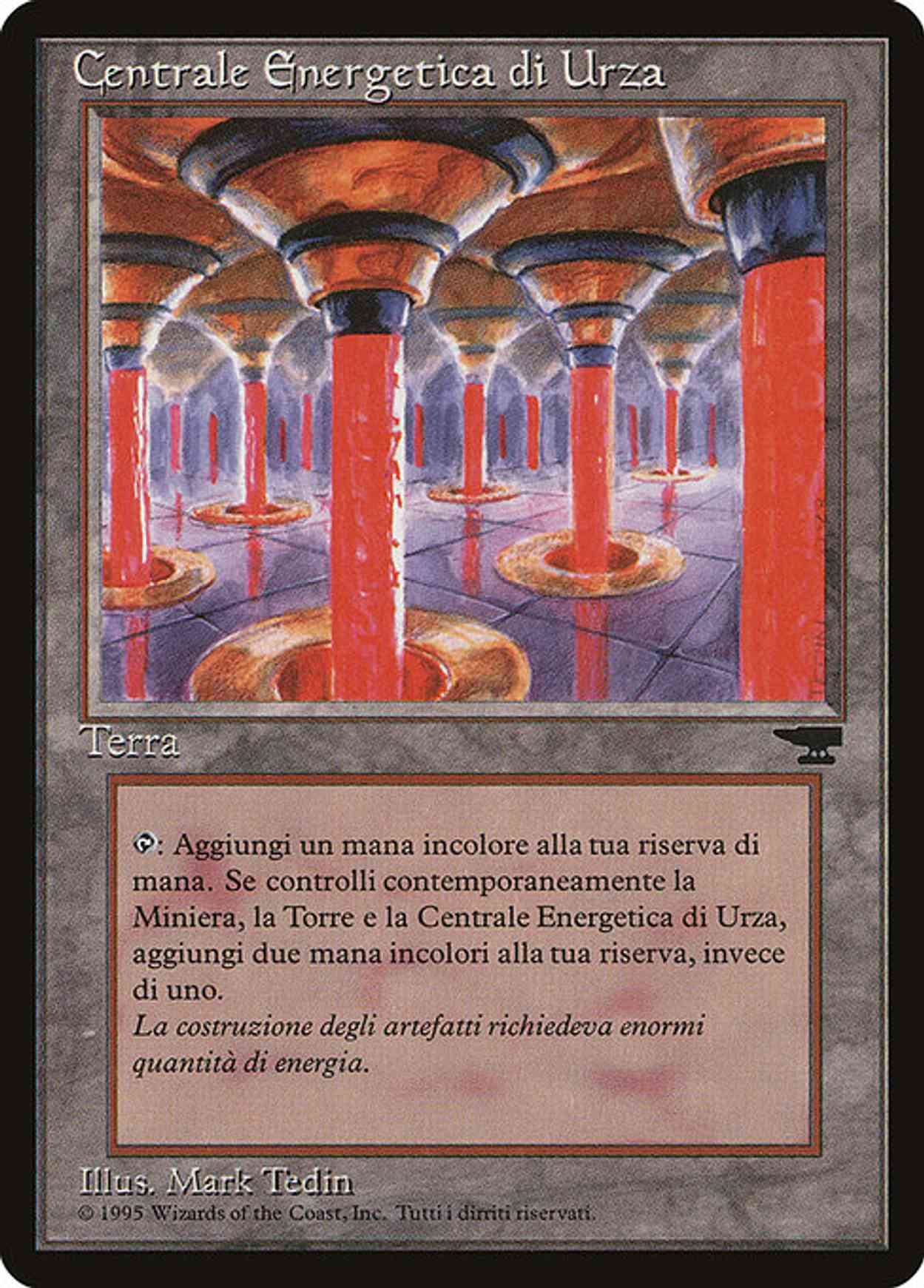 Urza's Power Plant (Columns) (Italian) - "Centrale Energetica di Urza" magic card front