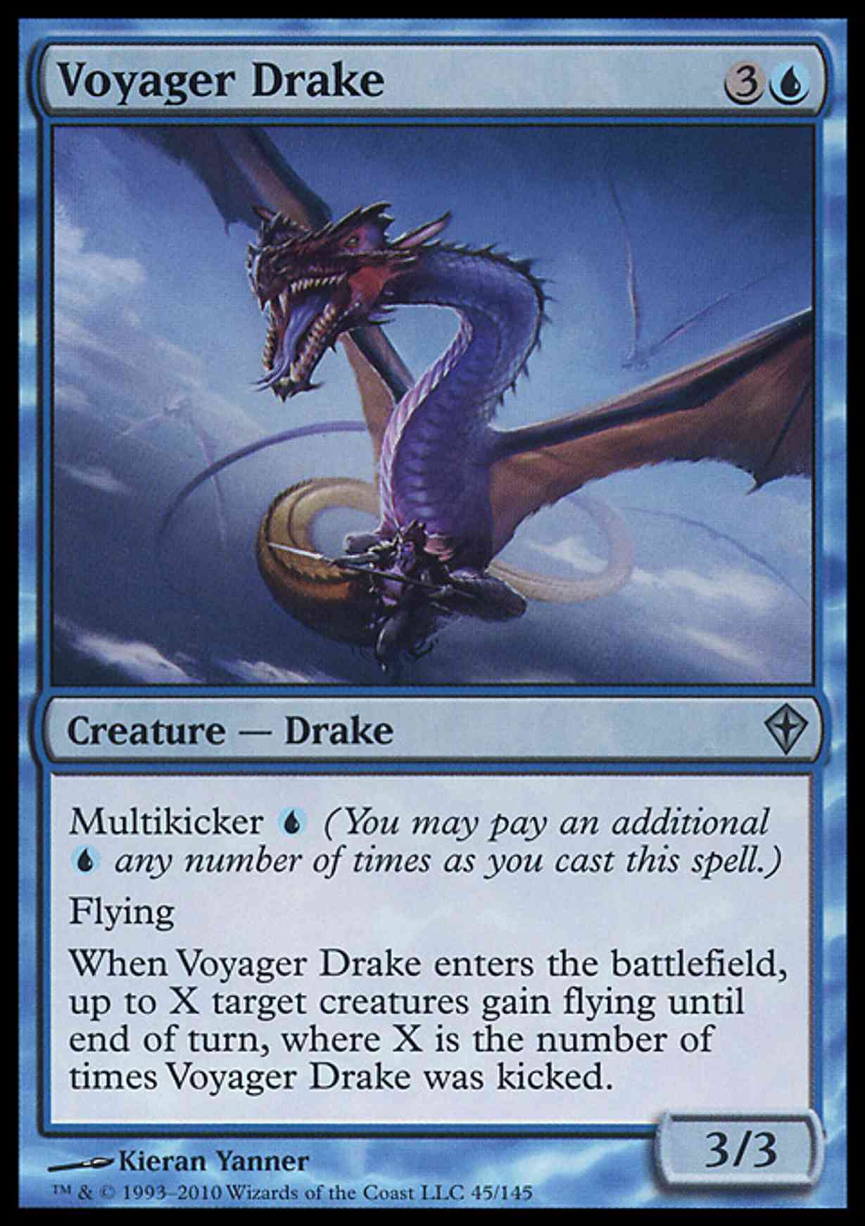 Voyager Drake magic card front