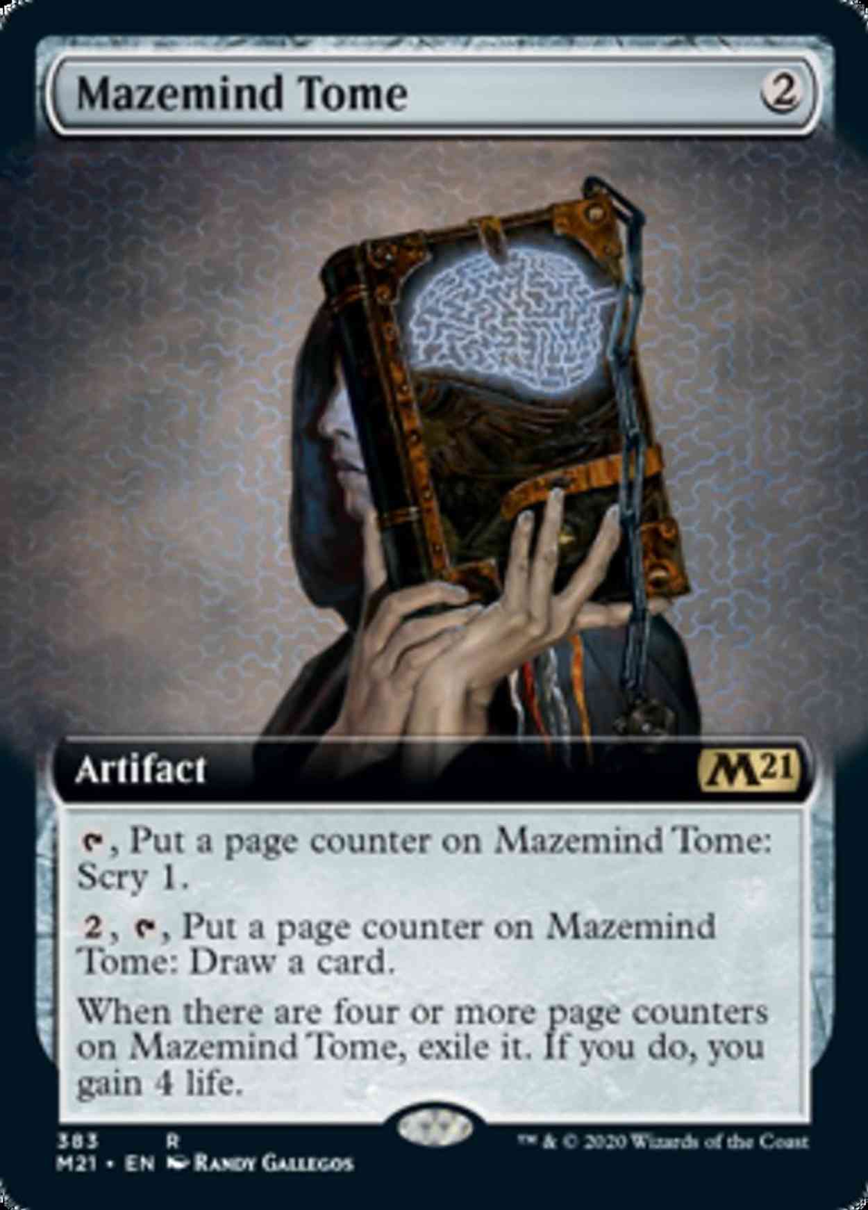 Mazemind Tome (Extended Art) magic card front